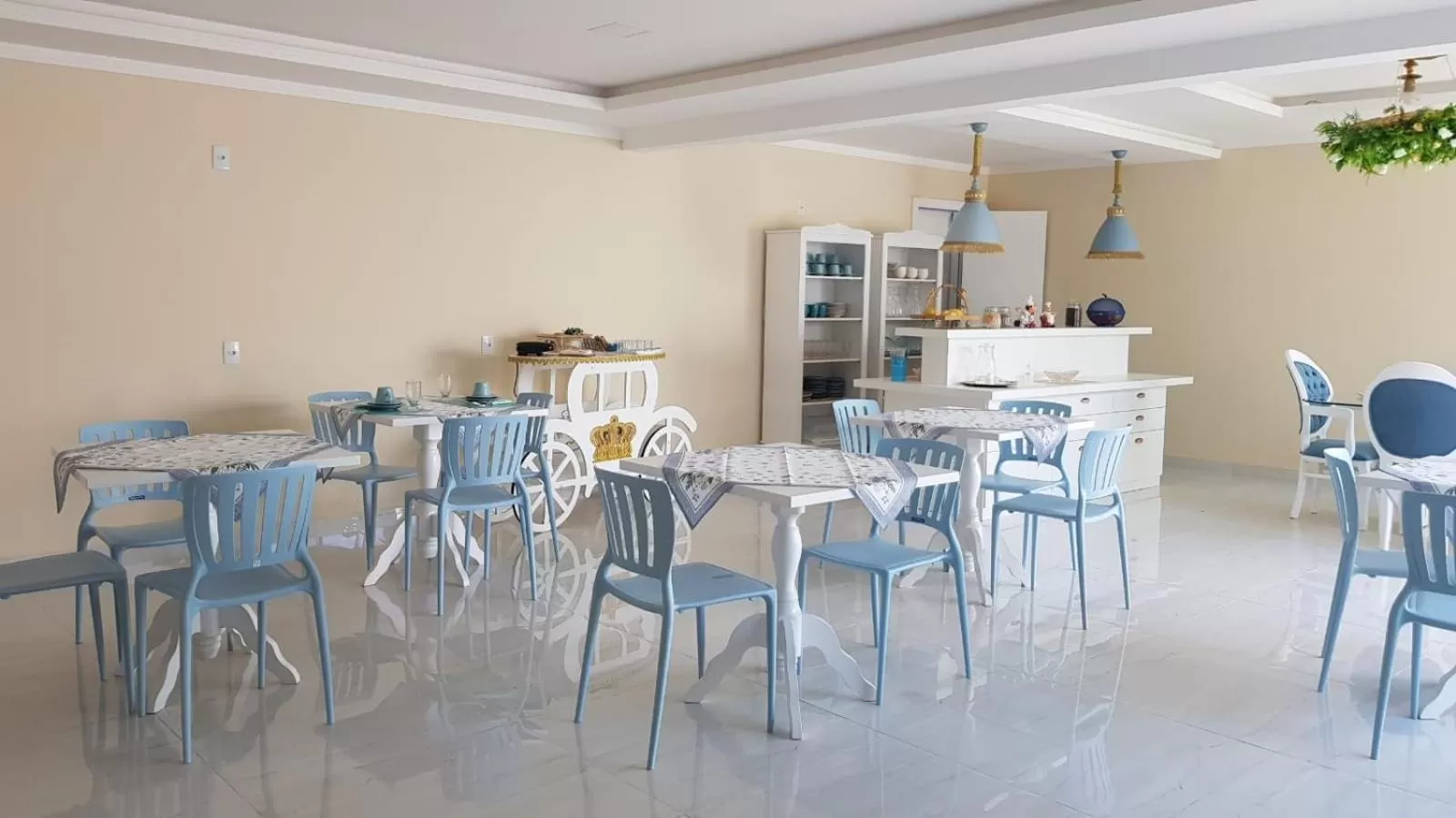 Dining area in Pousada Cavalero