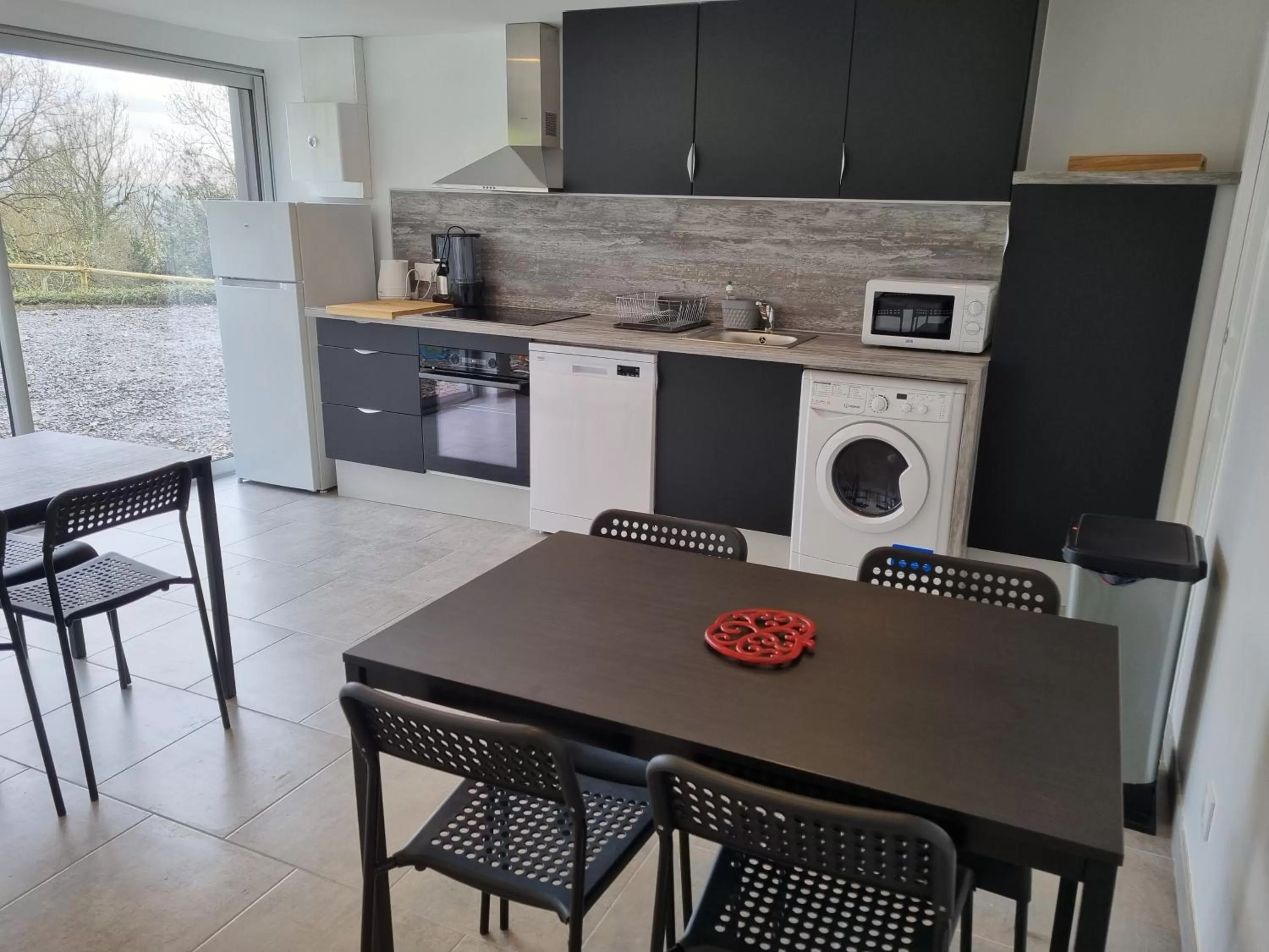 Communal kitchen in Auge Horizon