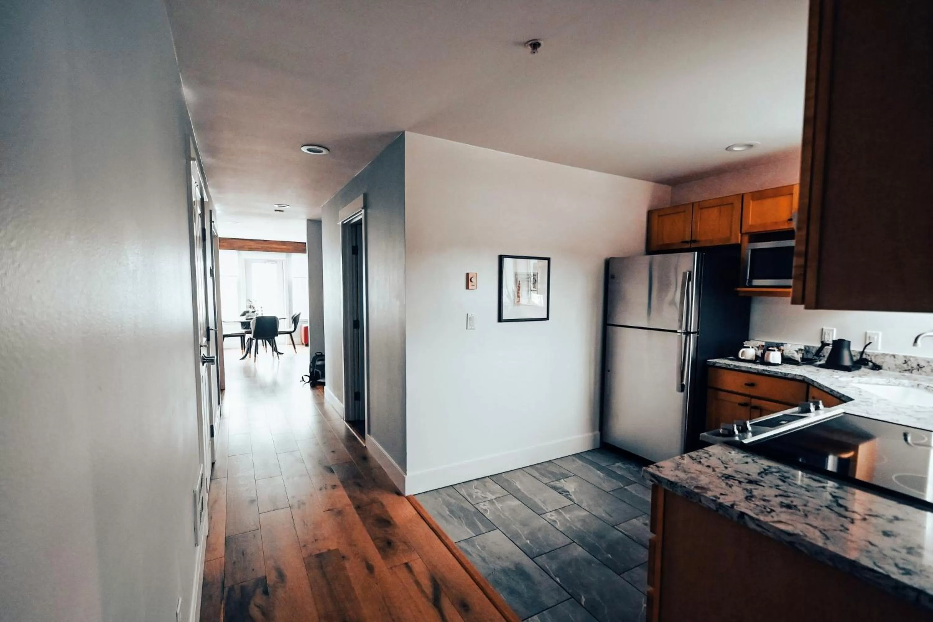 Kitchen or kitchenette in Cannery Pier Hotel & Spa