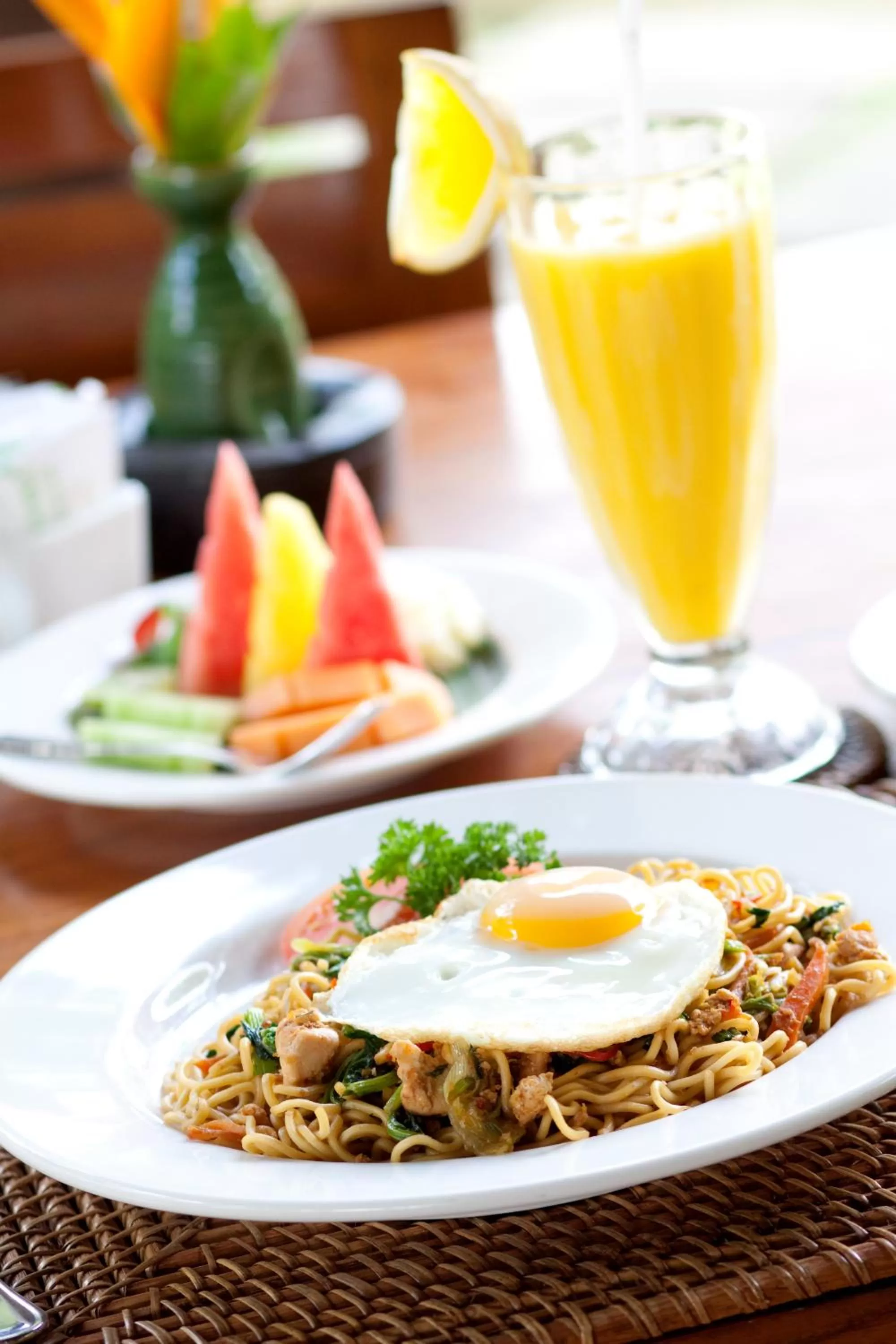 Breakfast, Food in Bebek Tepi Sawah Restaurant & Villas