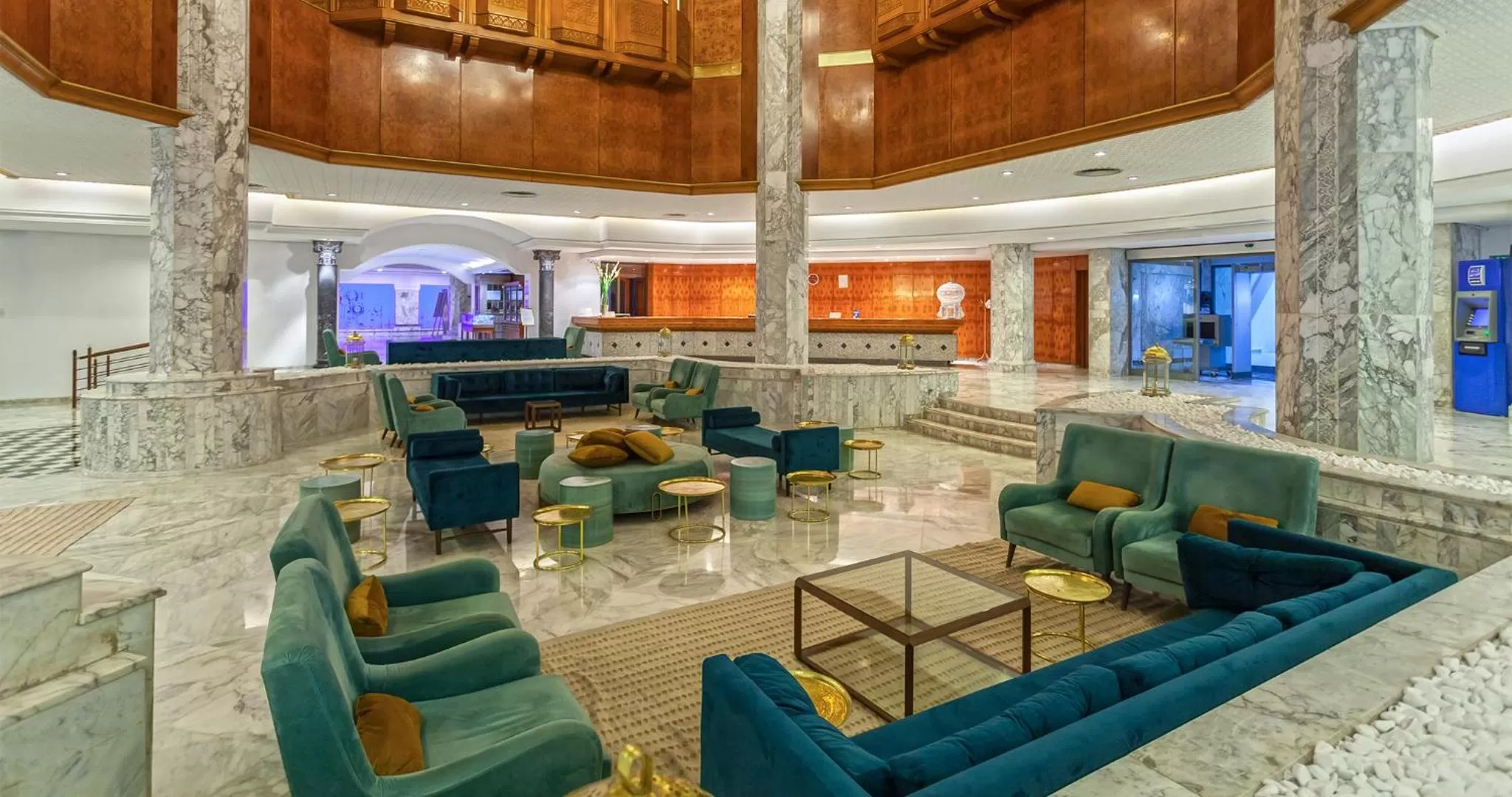 Lobby or reception in El Mouradi Palace- Couple et Famille uniquement