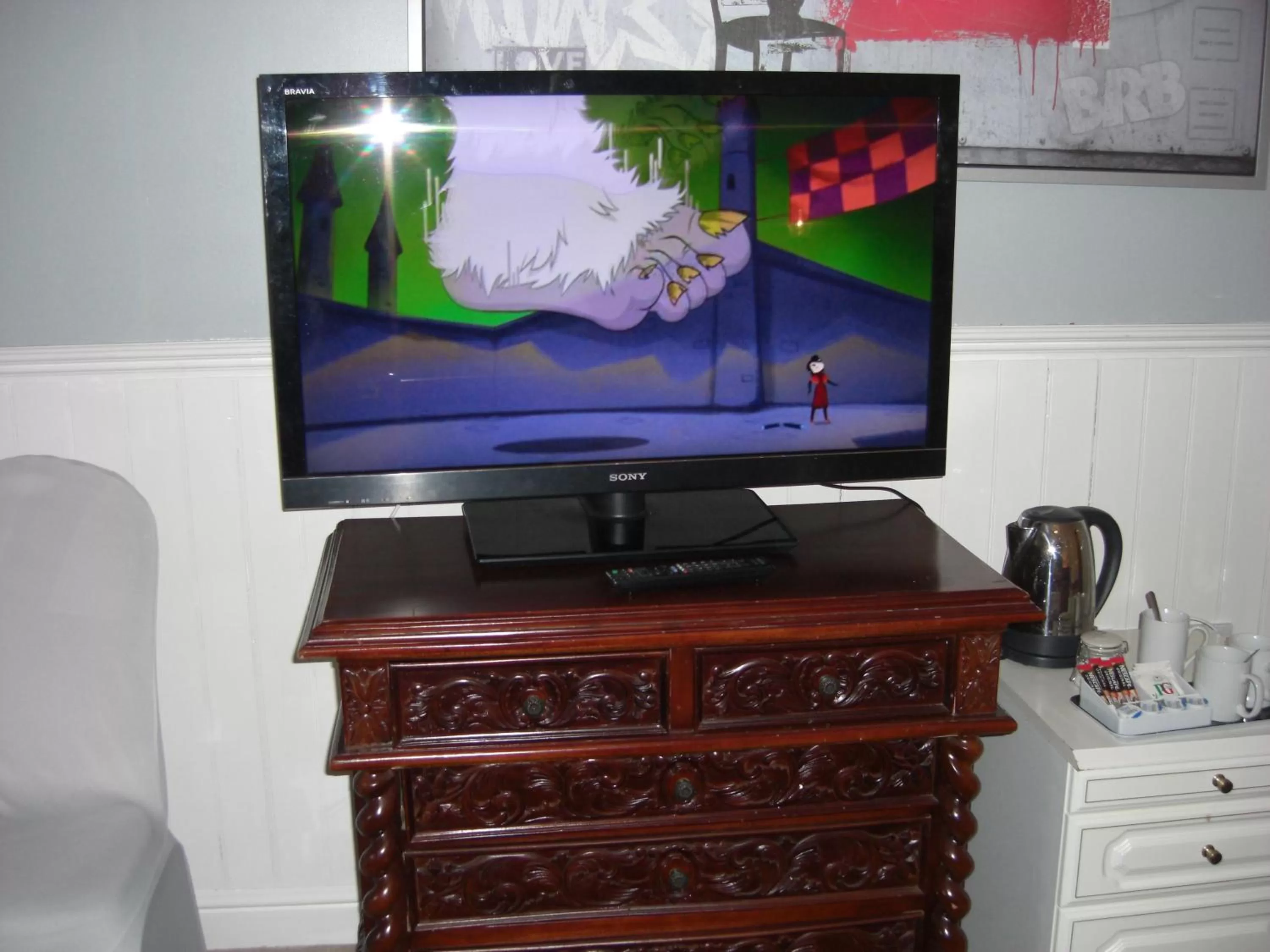 TV and multimedia in Lynebank House Hotel, Bed & Breakfast