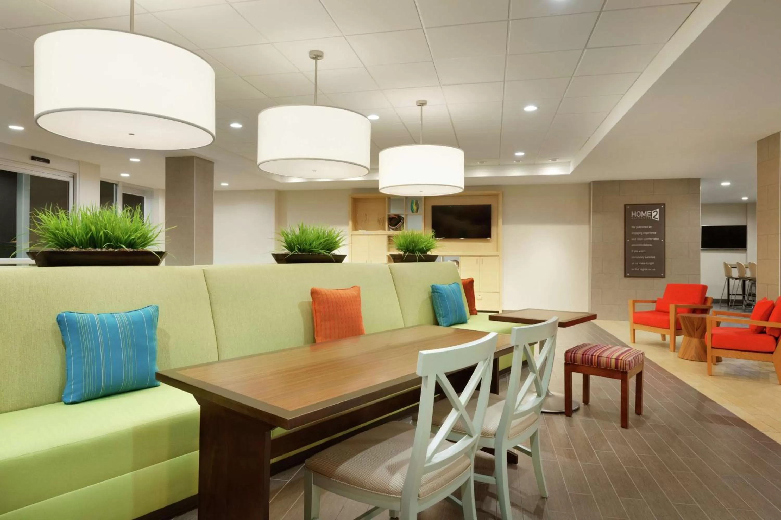 Lobby or reception in Home2 Suites By Hilton El Paso Airport