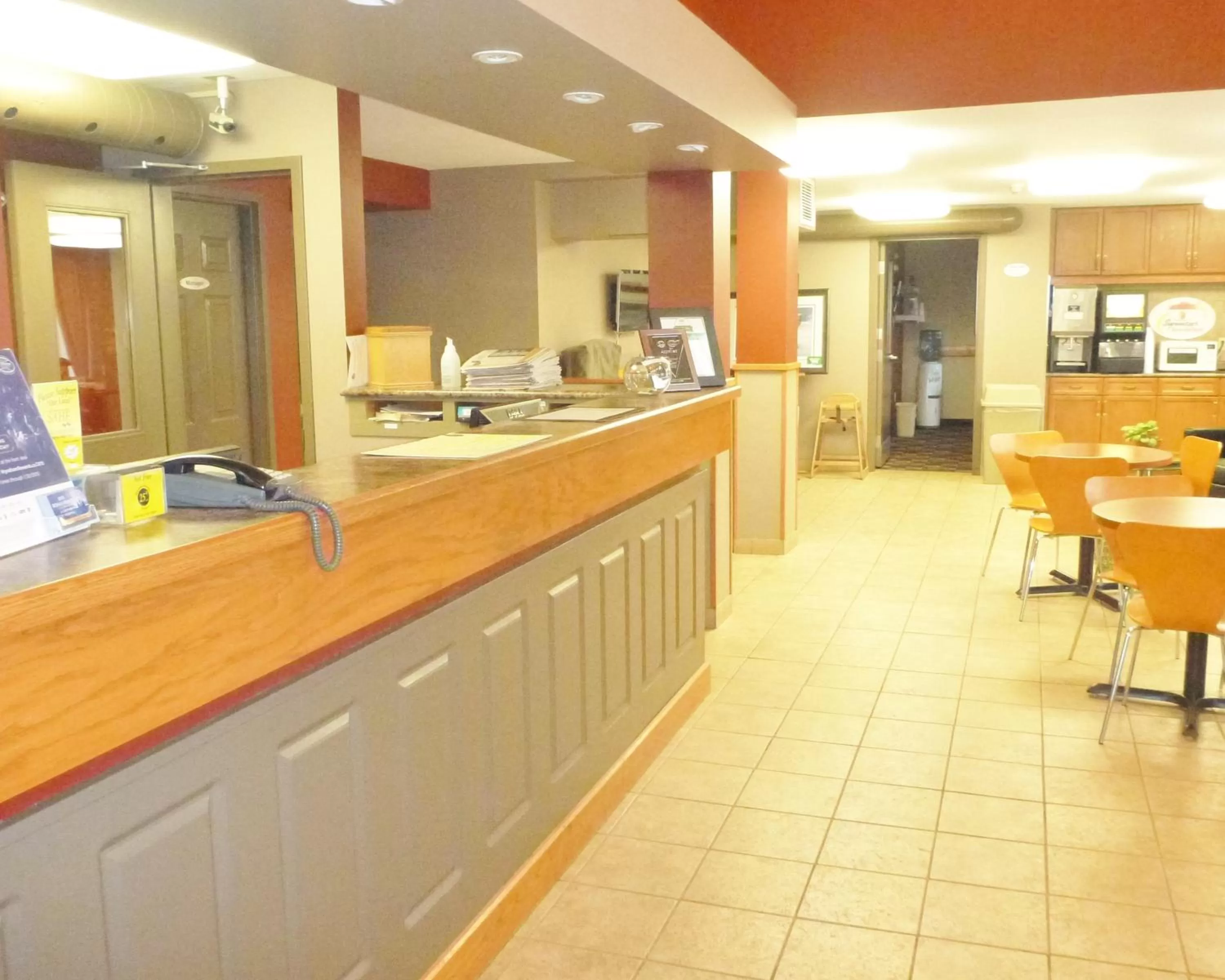 Lobby or reception in Super 8 by Wyndham Sault Ste Marie On
