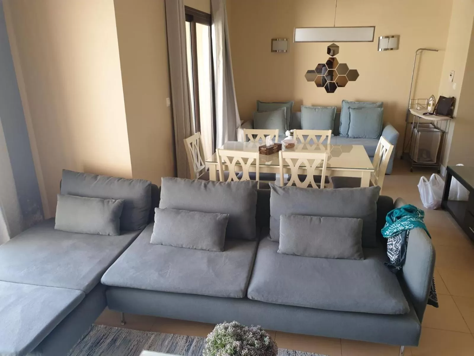 Living room in Peaceful Private Villa at Five Star Beach Resort