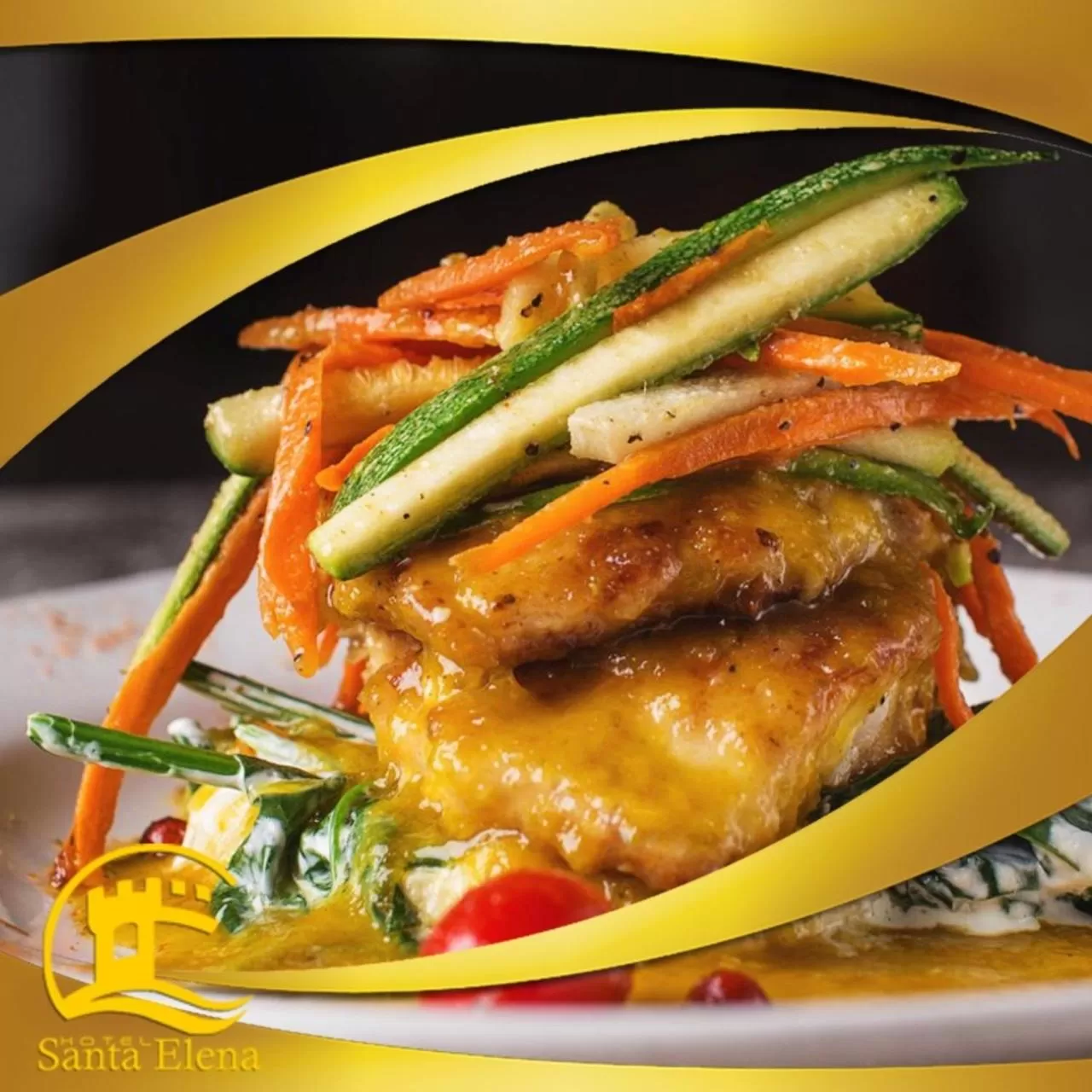 Restaurant/places to eat in Hotel Santa Elena