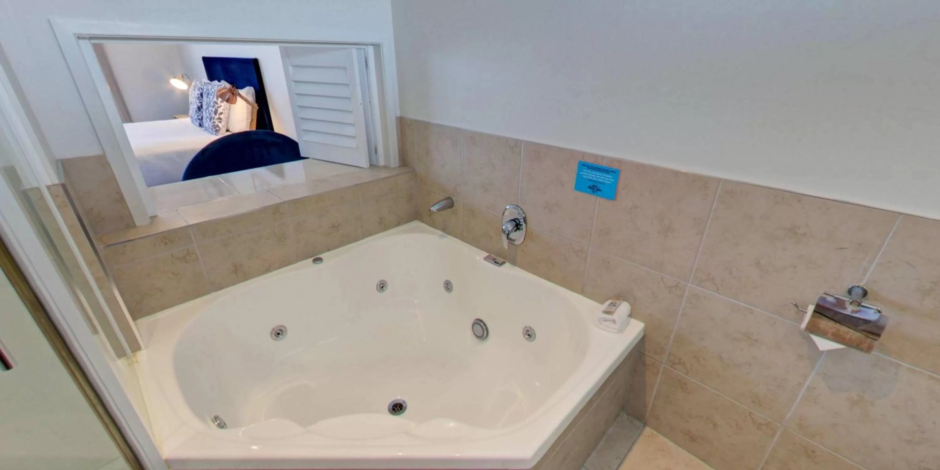 Bath in Alpine Lake Motel