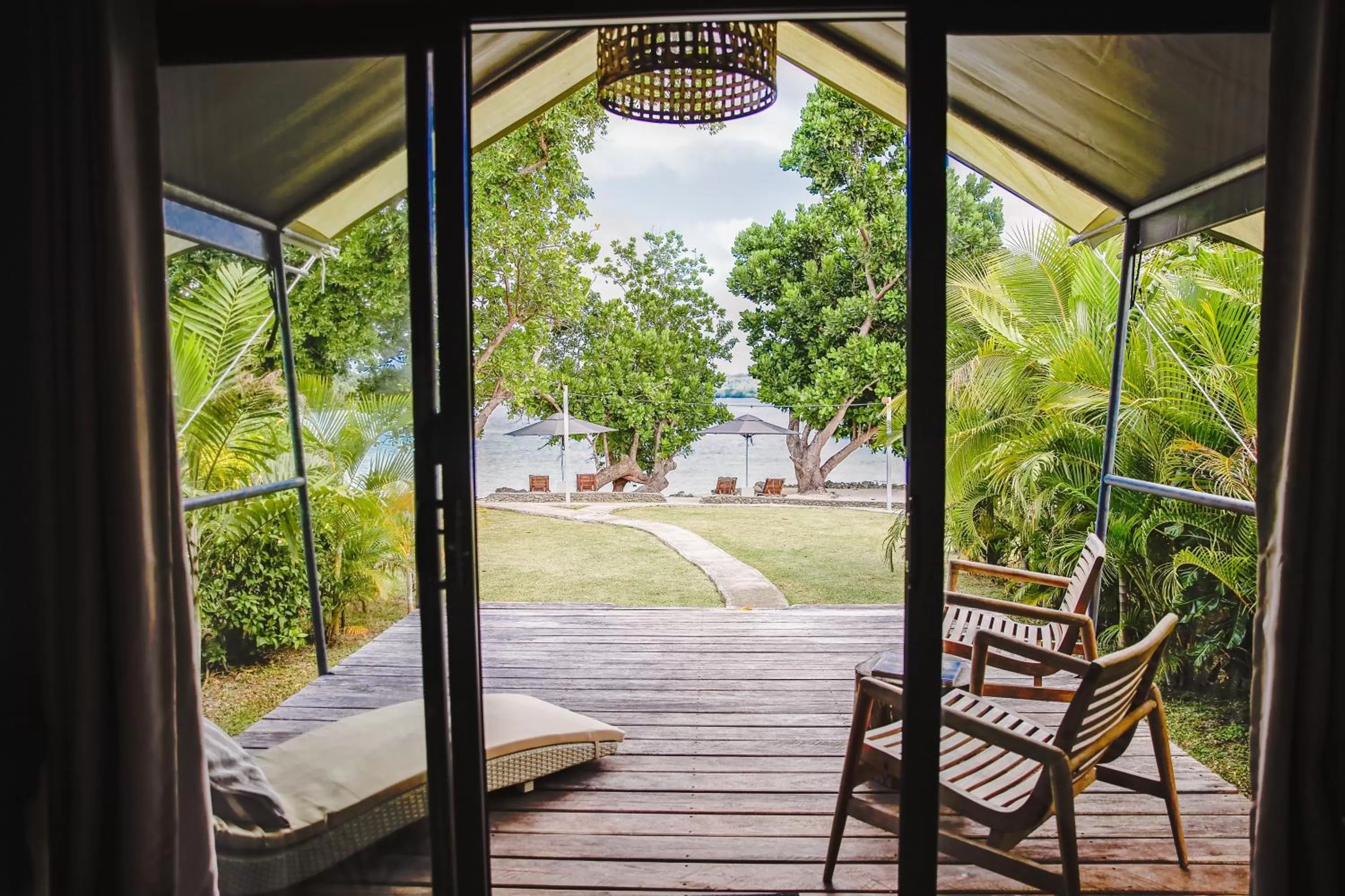 Garden in Turtle Bay Lodge