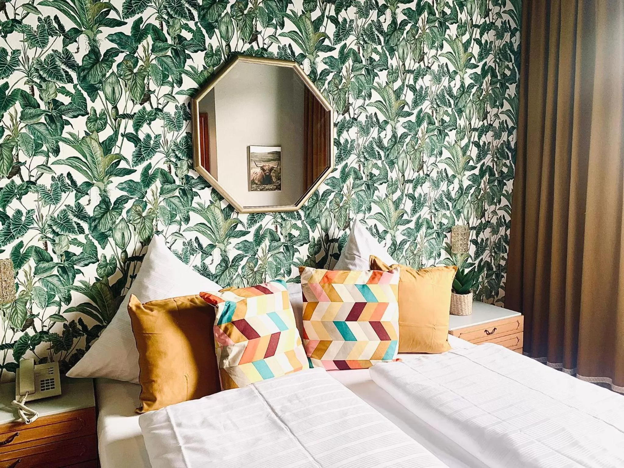 Bed in Vegan Hotel und Restaurants Nicolay 1881