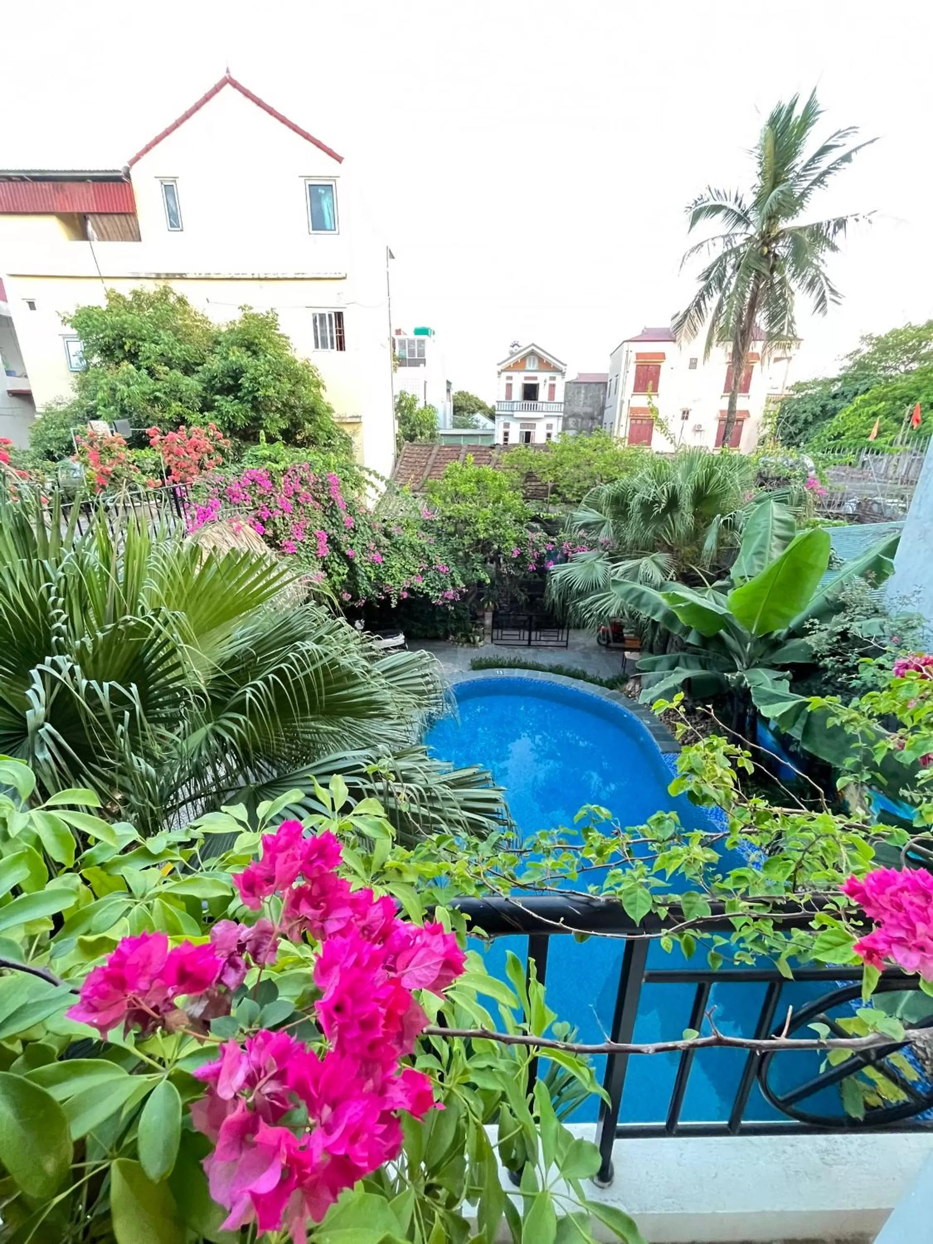 Pool view in Tam Coc Full House Homestay