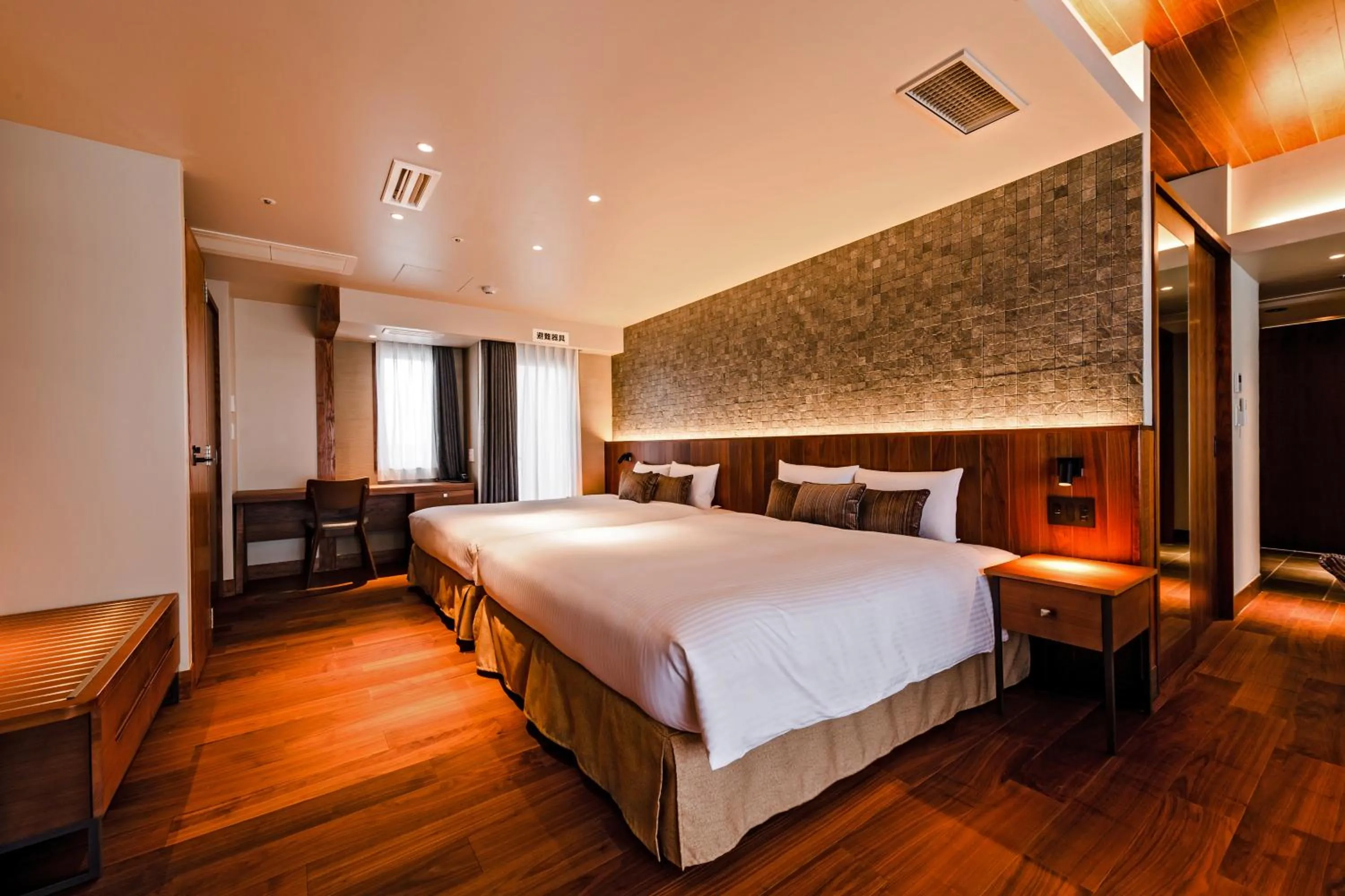 Bed in PROSTYLE TERRACE NAHA