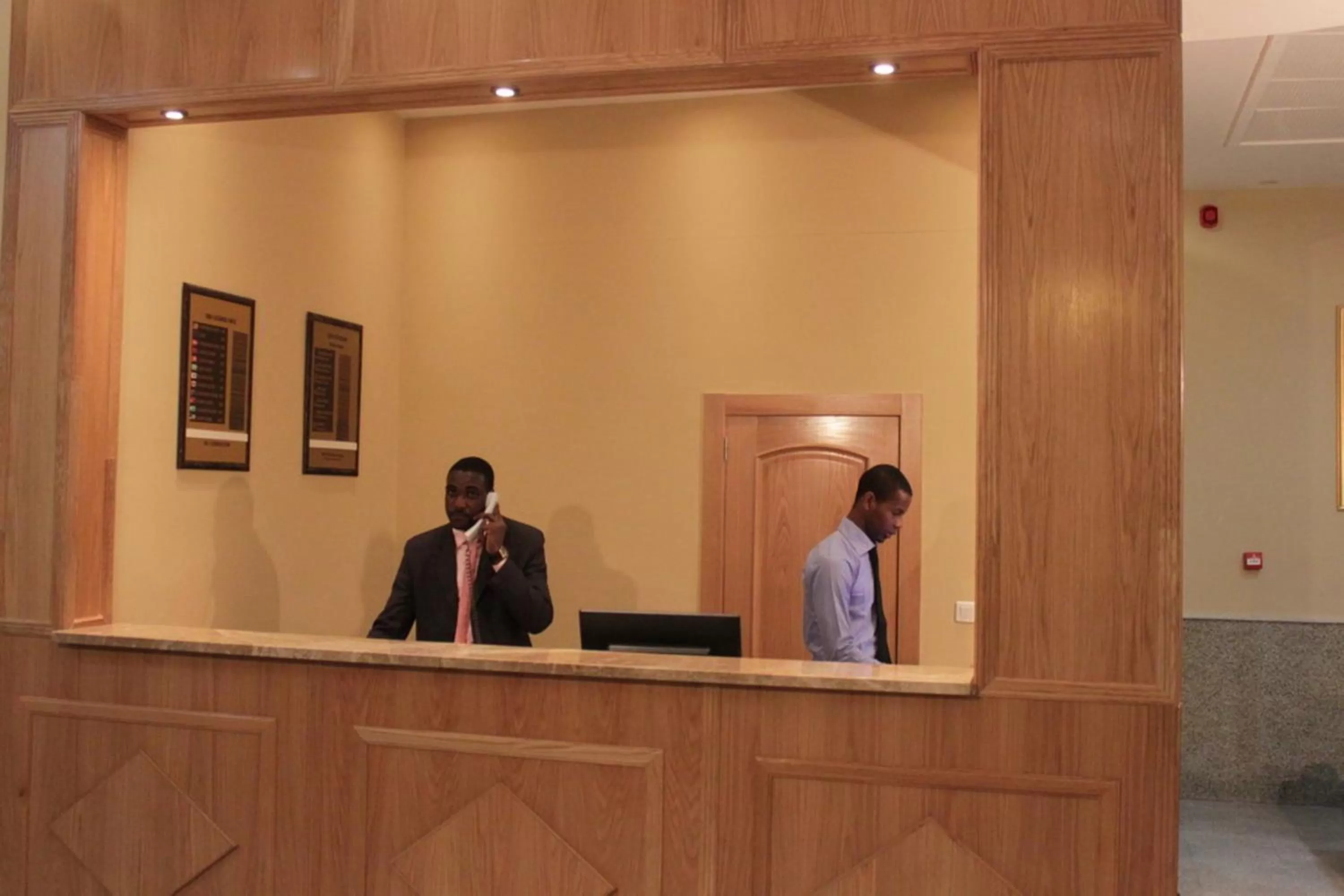 Lobby or reception in Hotel Mauricenter Nouakchott