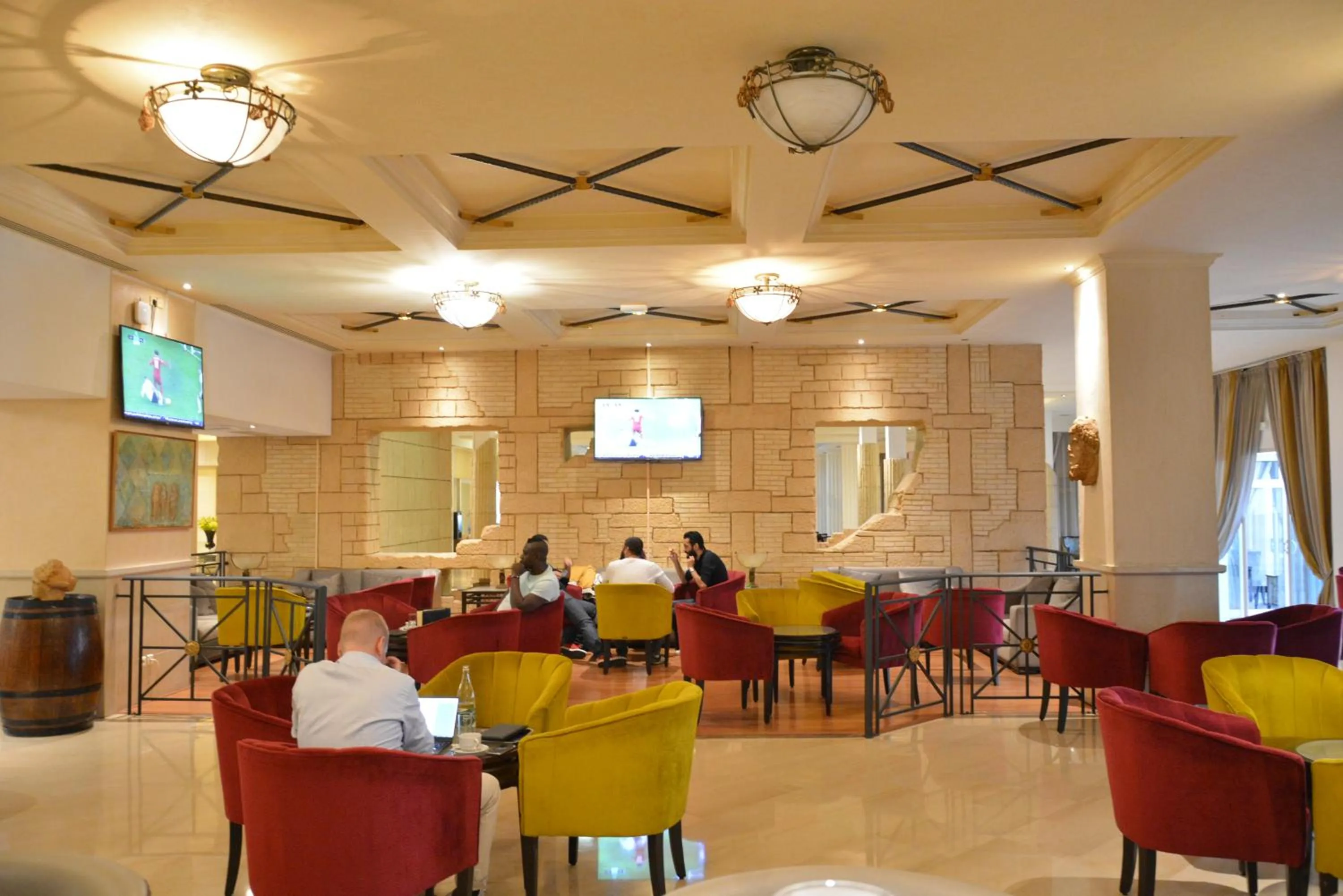 Lounge or bar in Golden Carthage Hotel Tunis