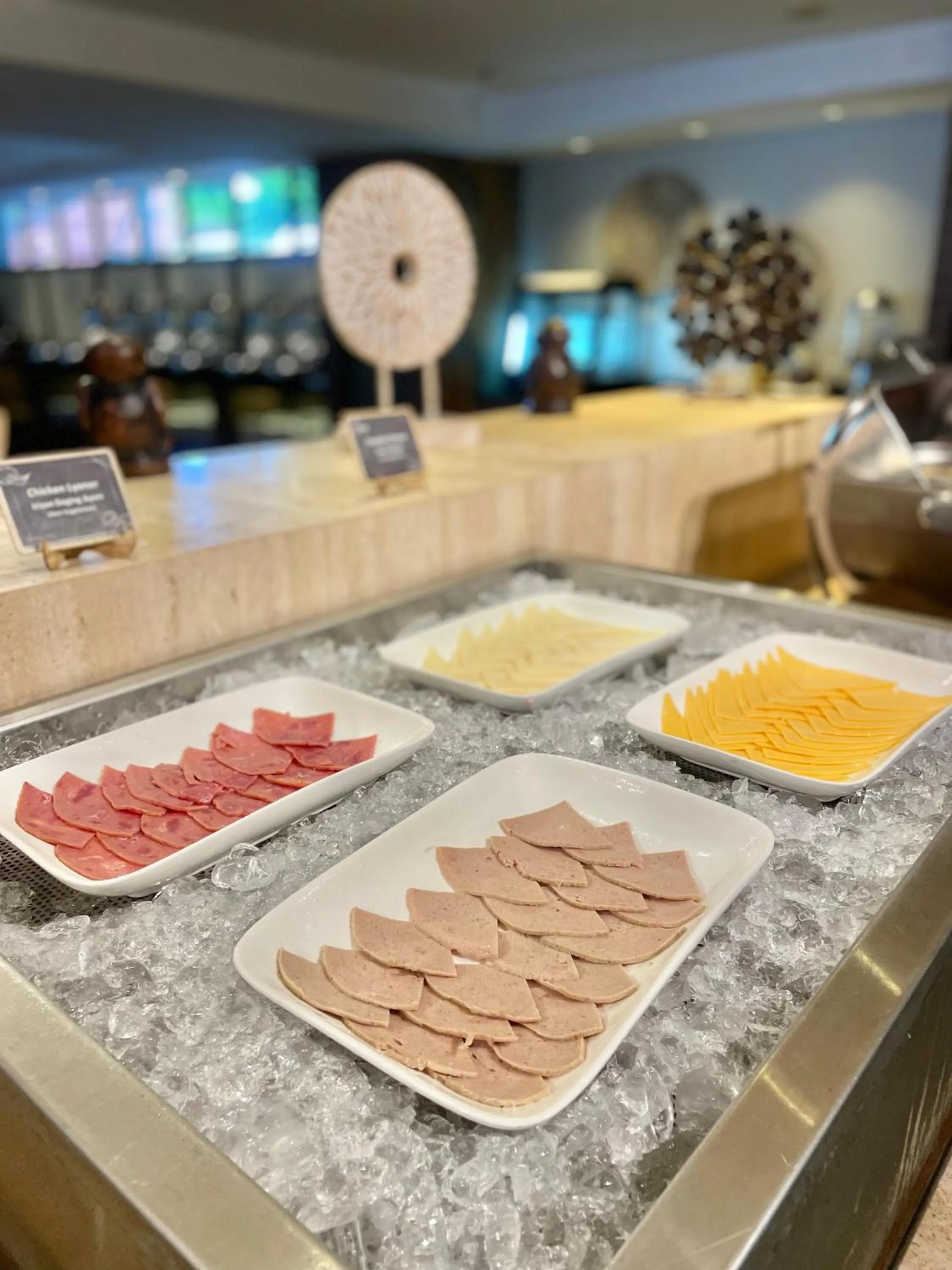 Buffet breakfast in Swiss-Belhotel Tuban Bali