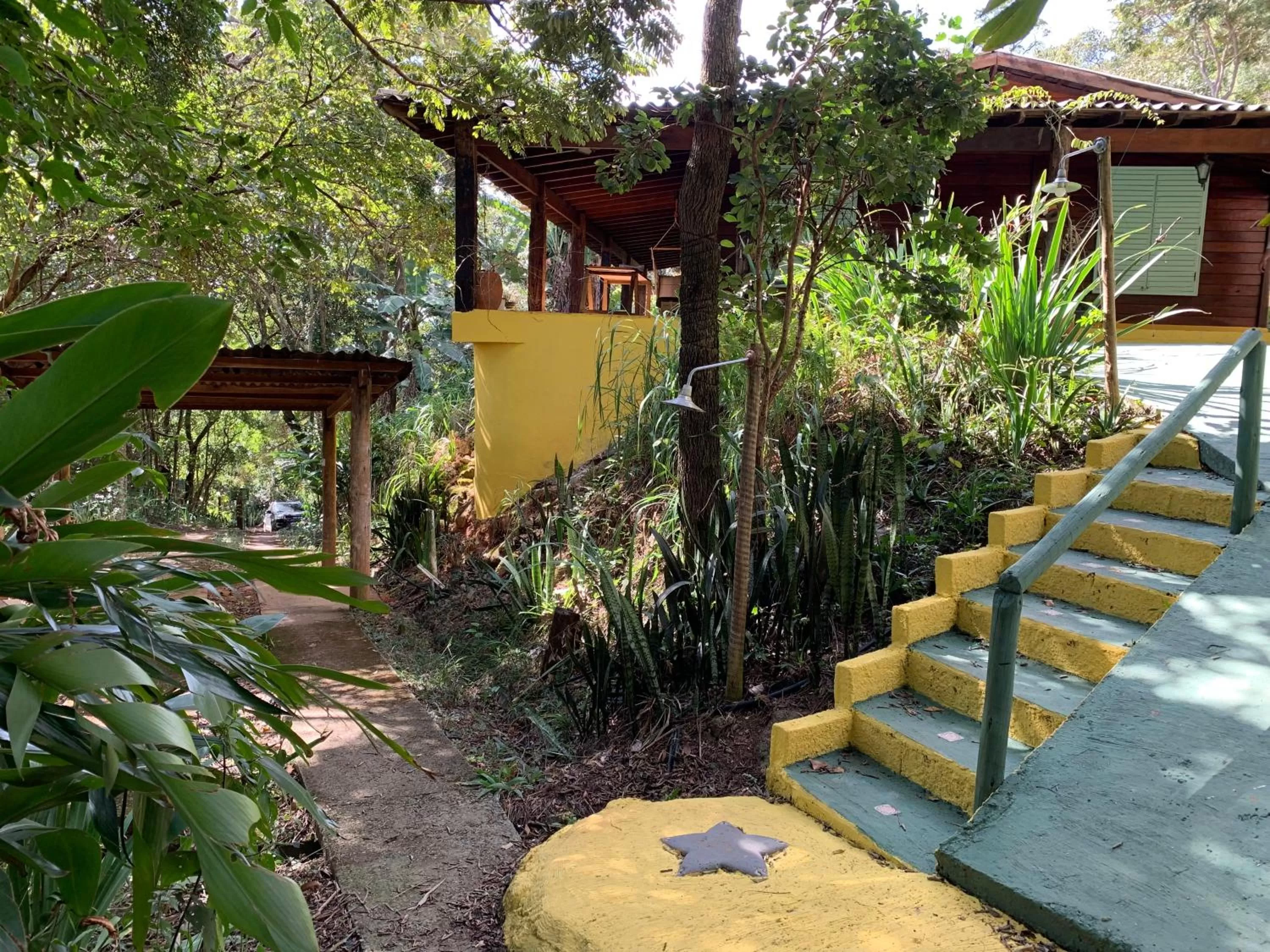 Garden view in Pousada Spa Saúde Melhor