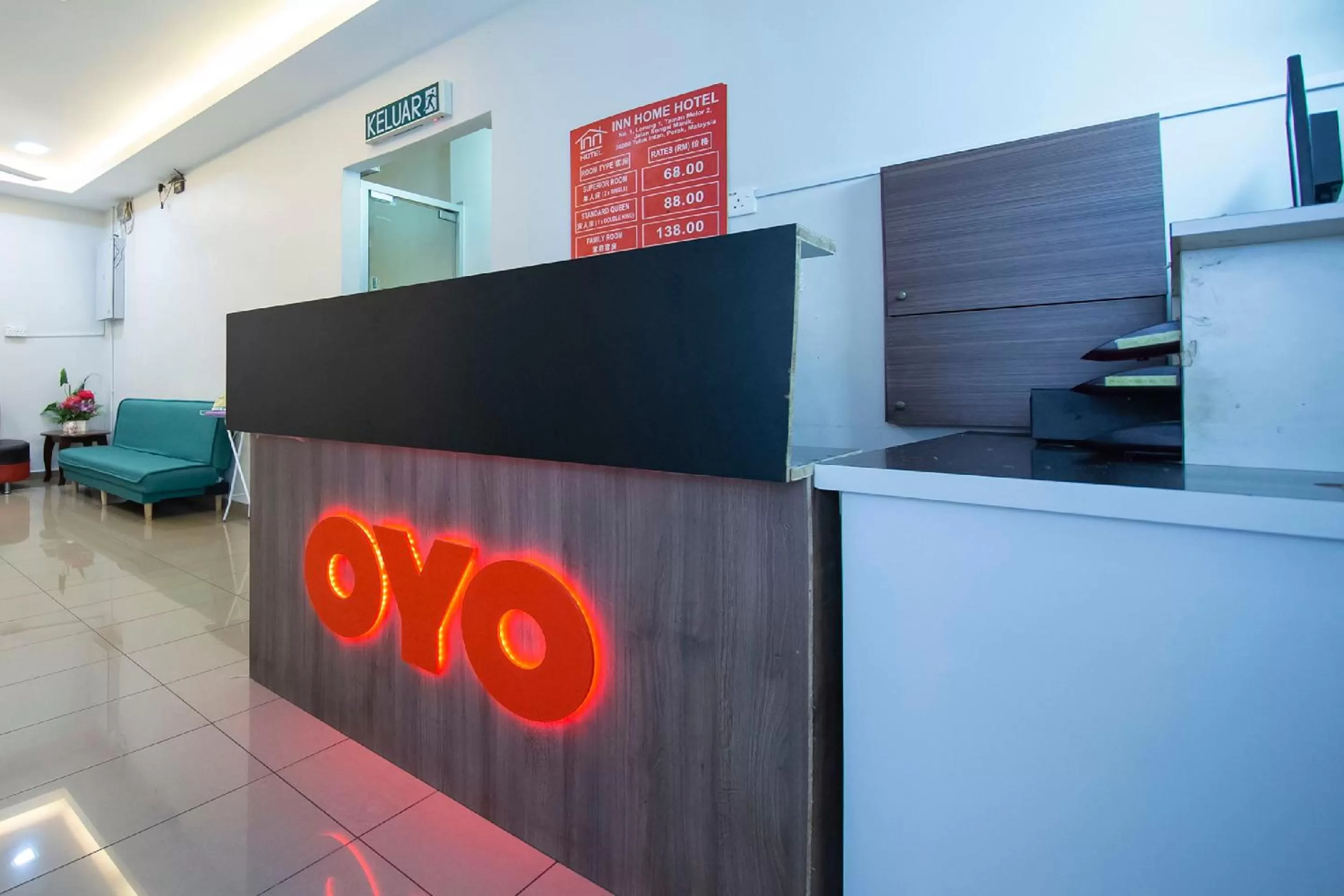 Lobby or reception, Lobby/Reception in OYO 89650 Inn Hotel