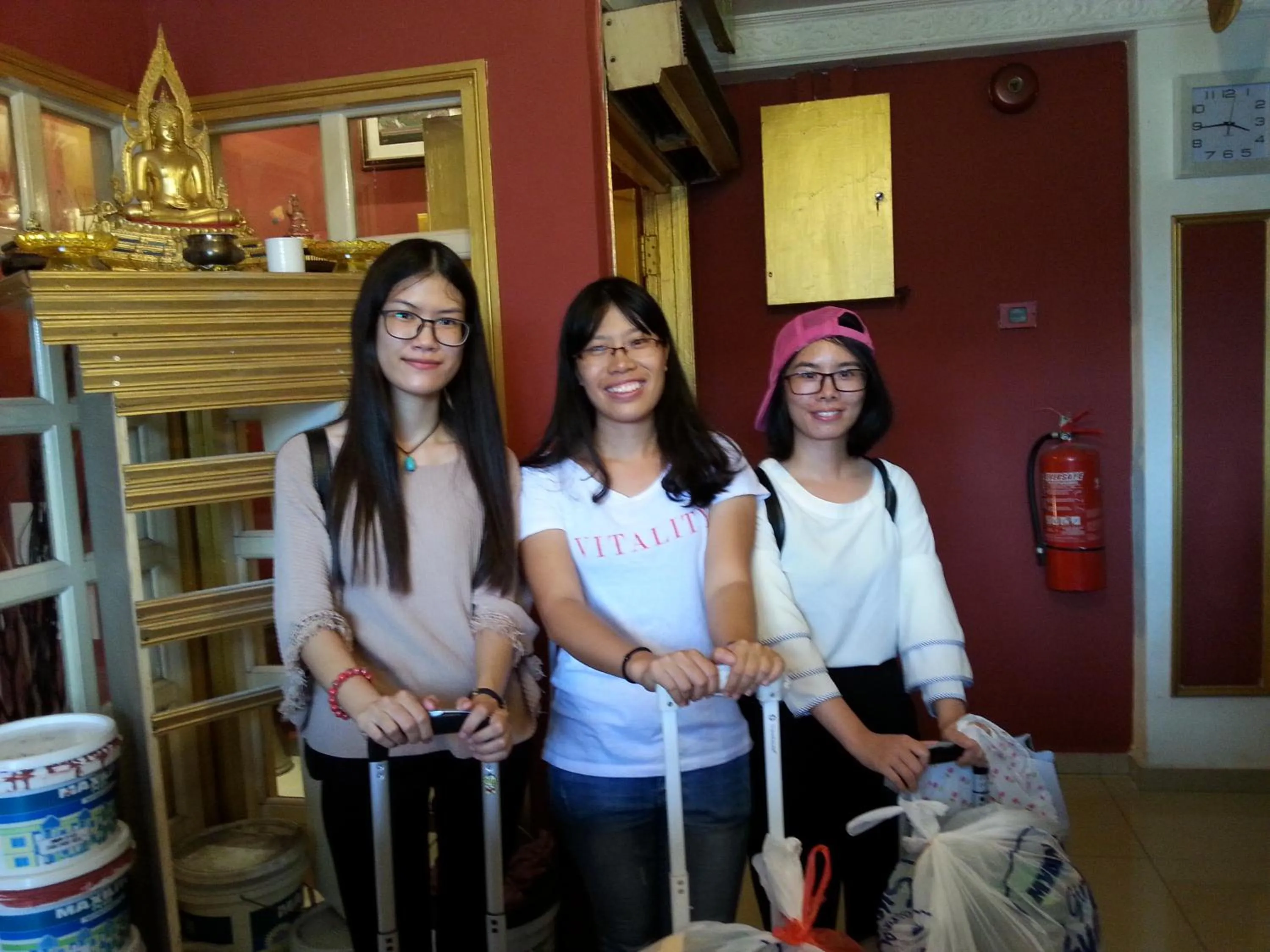 group of guests in City Inn Hotel