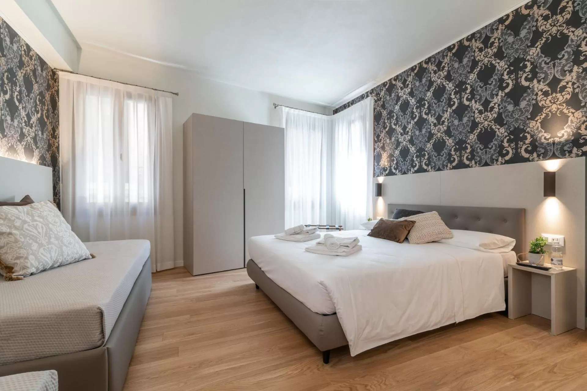 Bedroom, Bed in Hotel Grifoni