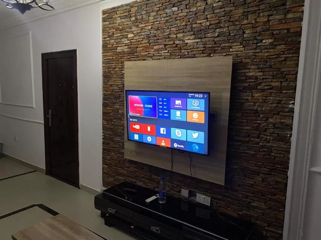 Communal lounge/ TV room in Palazzo Apartments