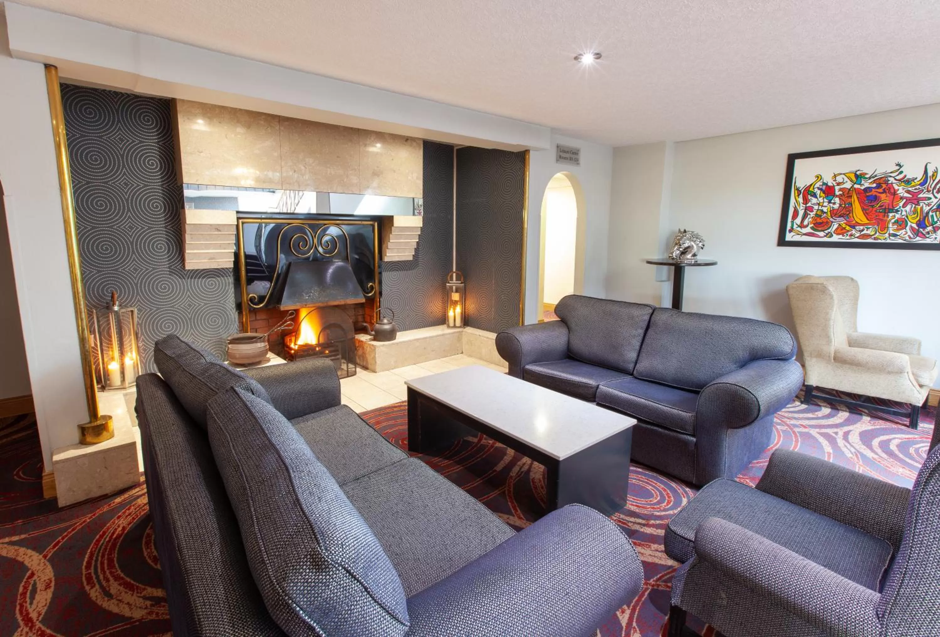 Seating area in Best Western Plus White Horse Hotel
