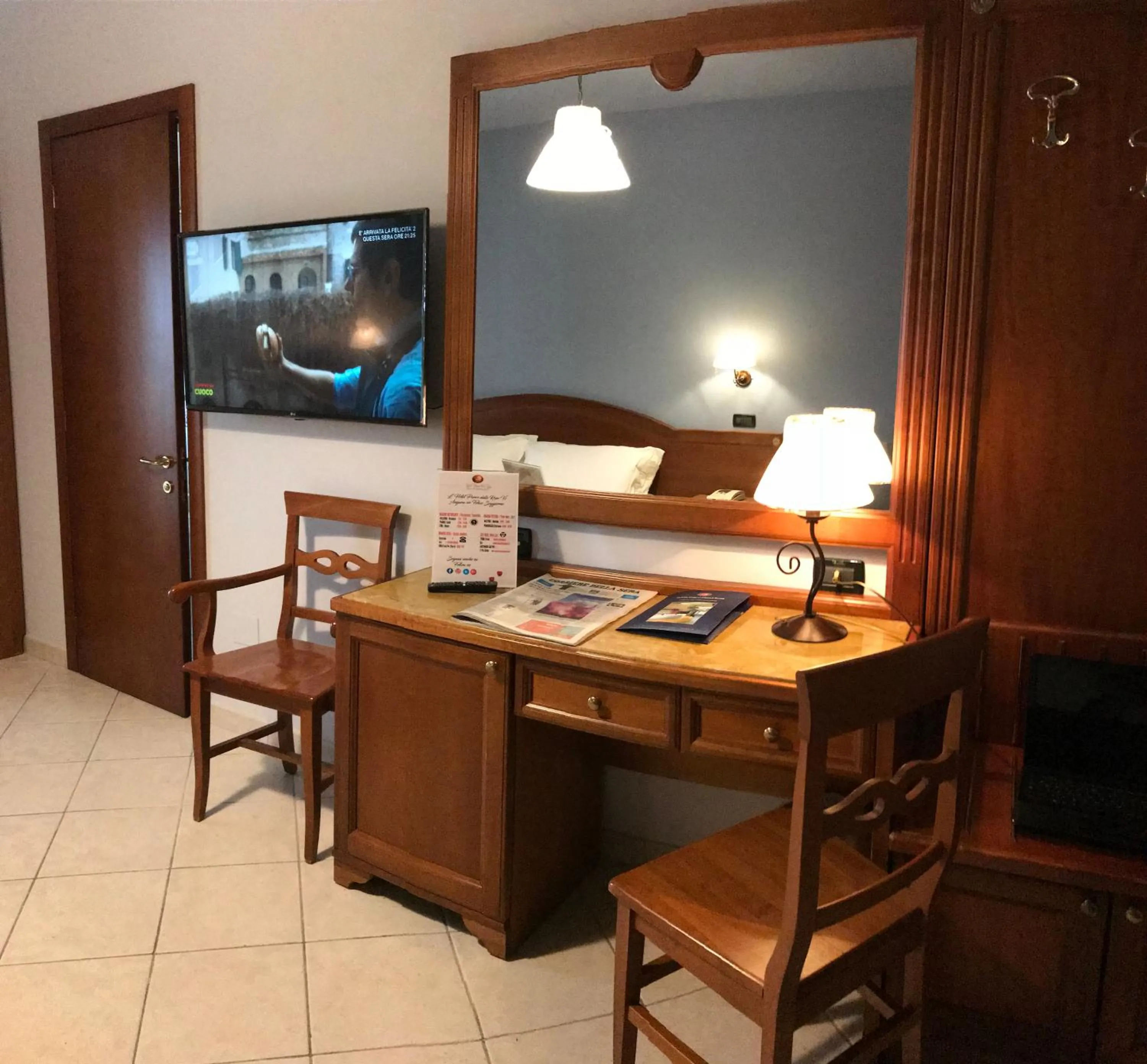 TV and multimedia in Hotel Parco Delle Rose