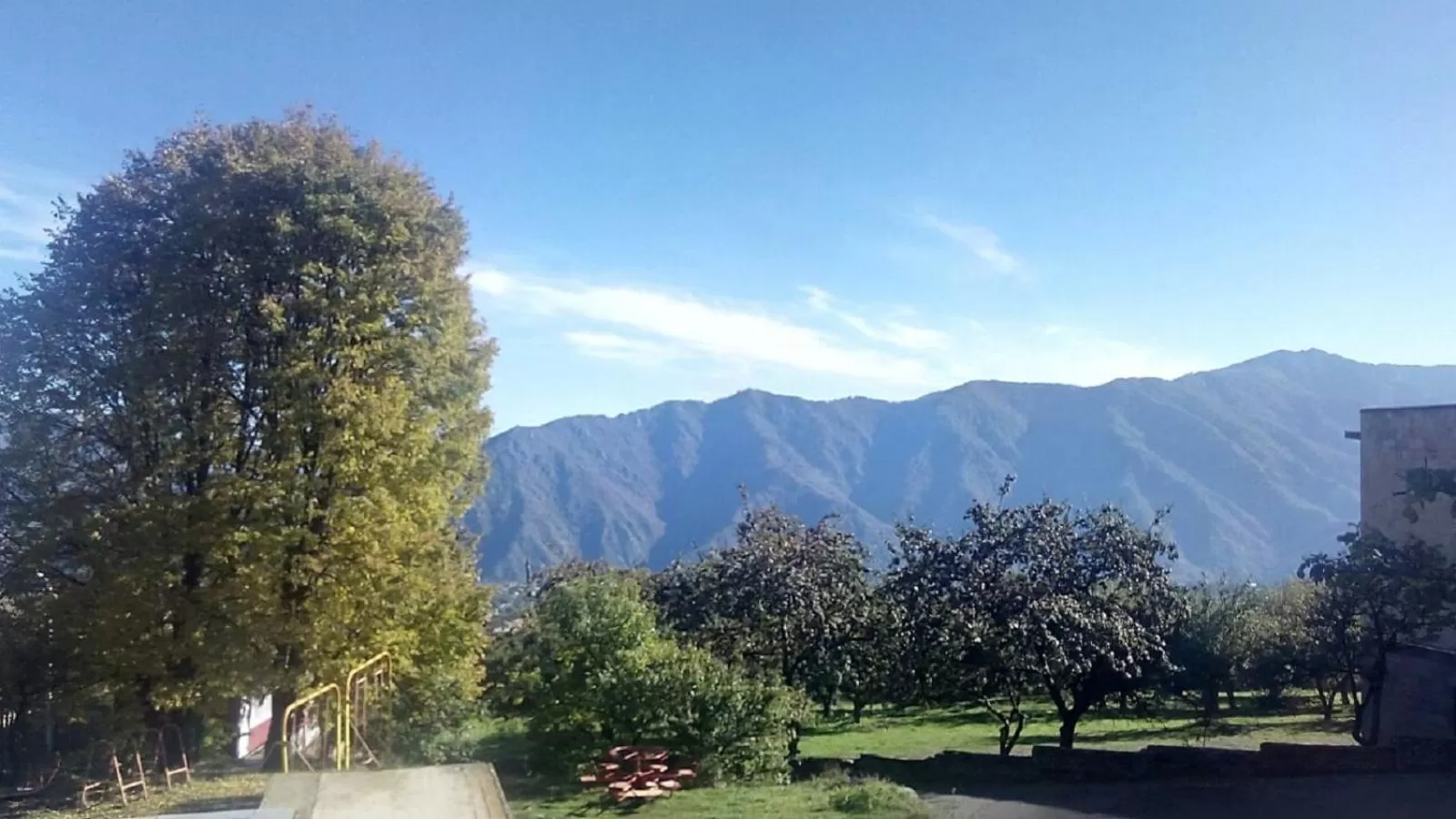 View (from property/room) in Odzun Hotel