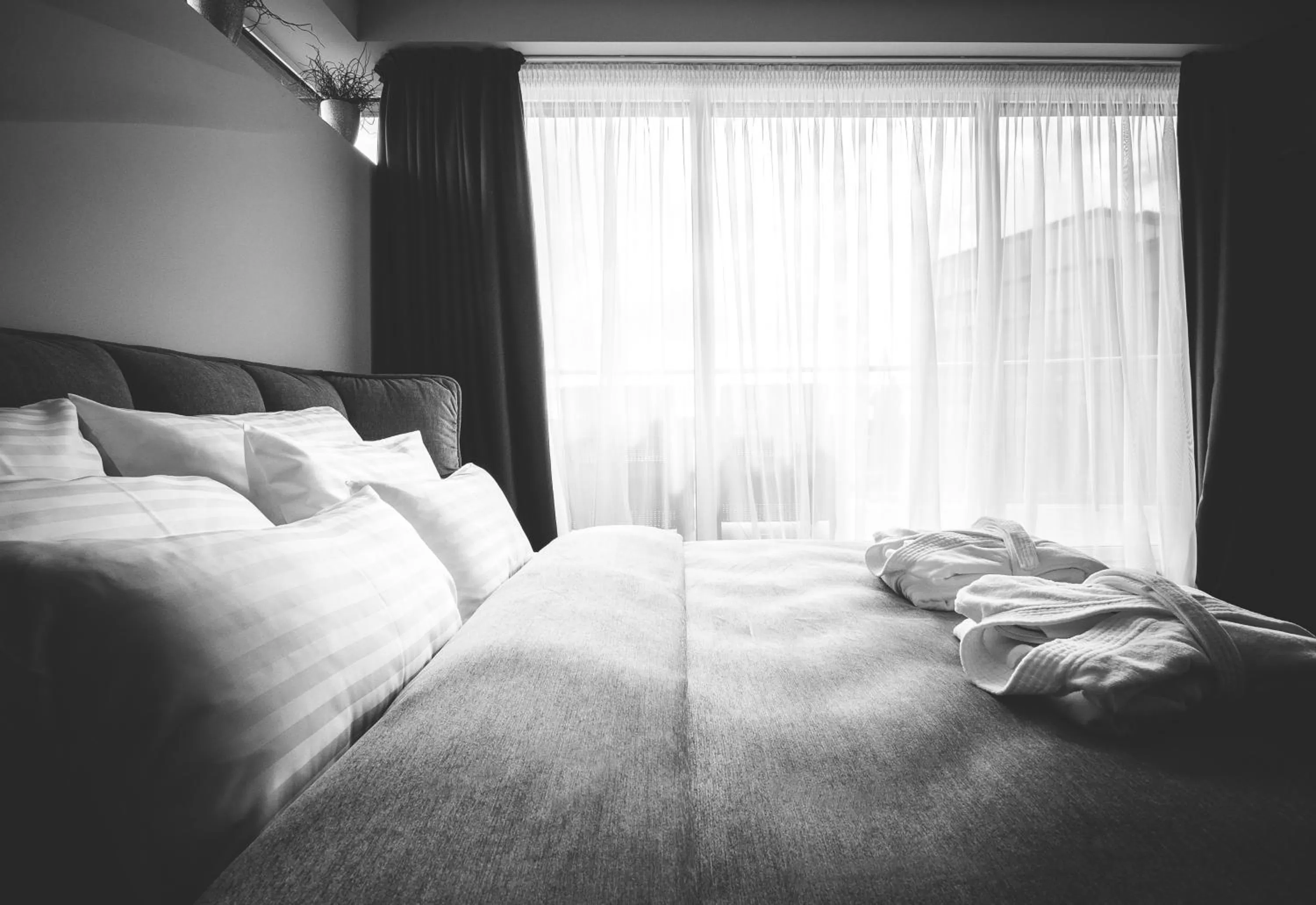 Bed in Dunetton - self check-in hotel