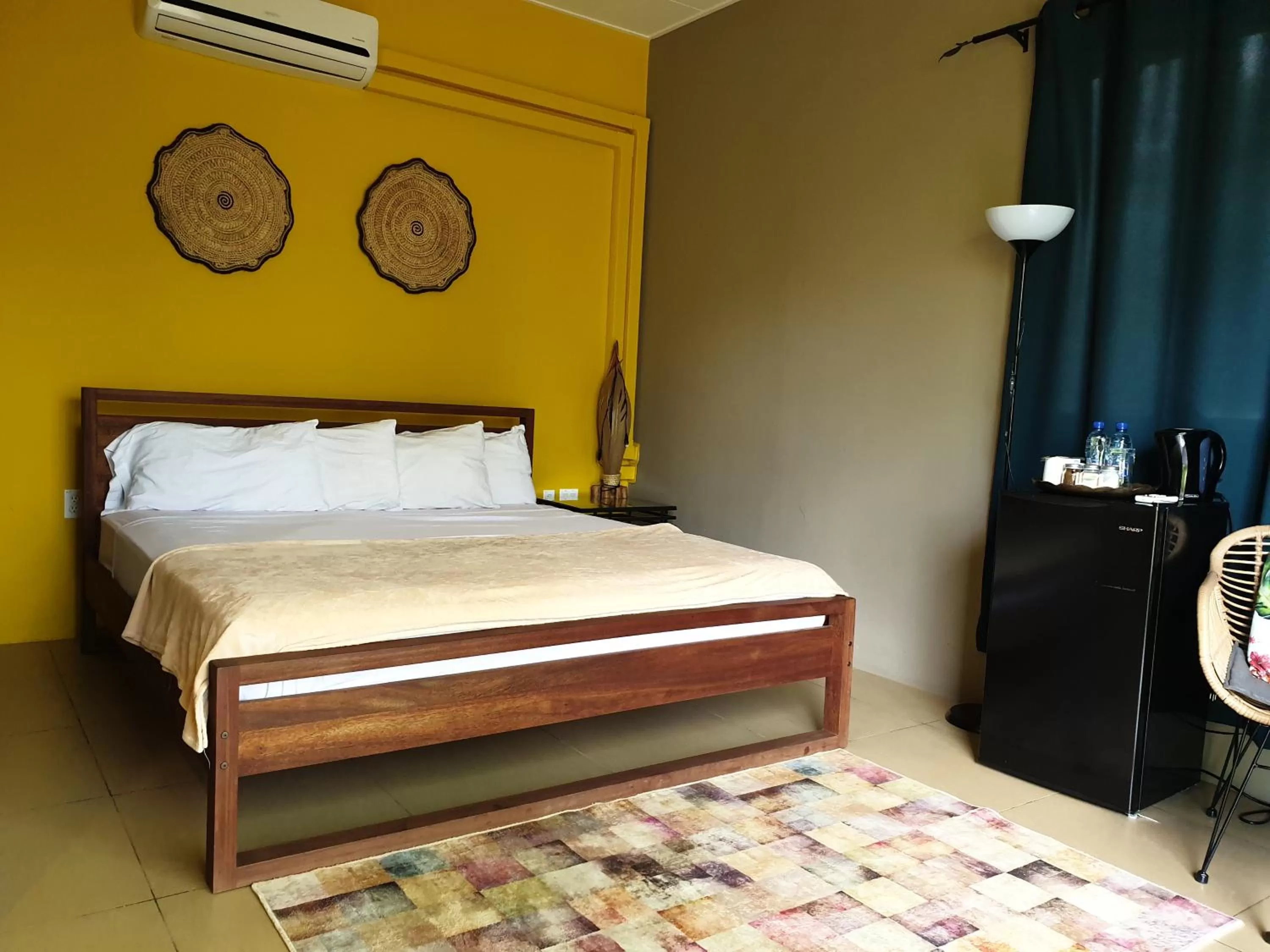 Bed in Houttuyn Wellness River Resort