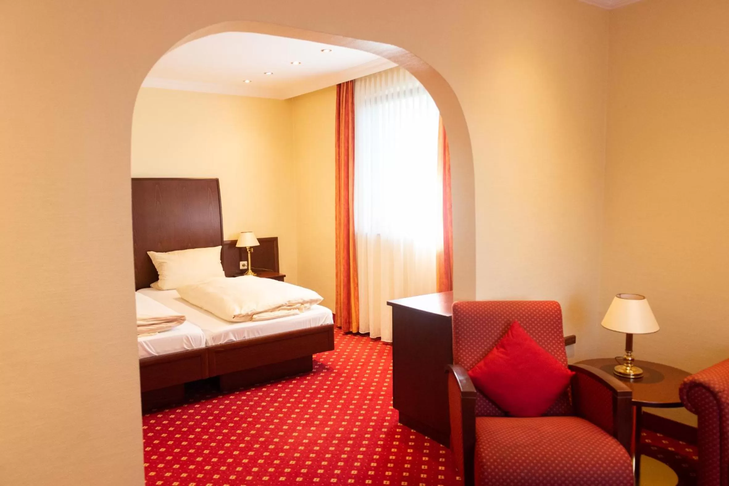 Bedroom in Hotel Haus am Zoo