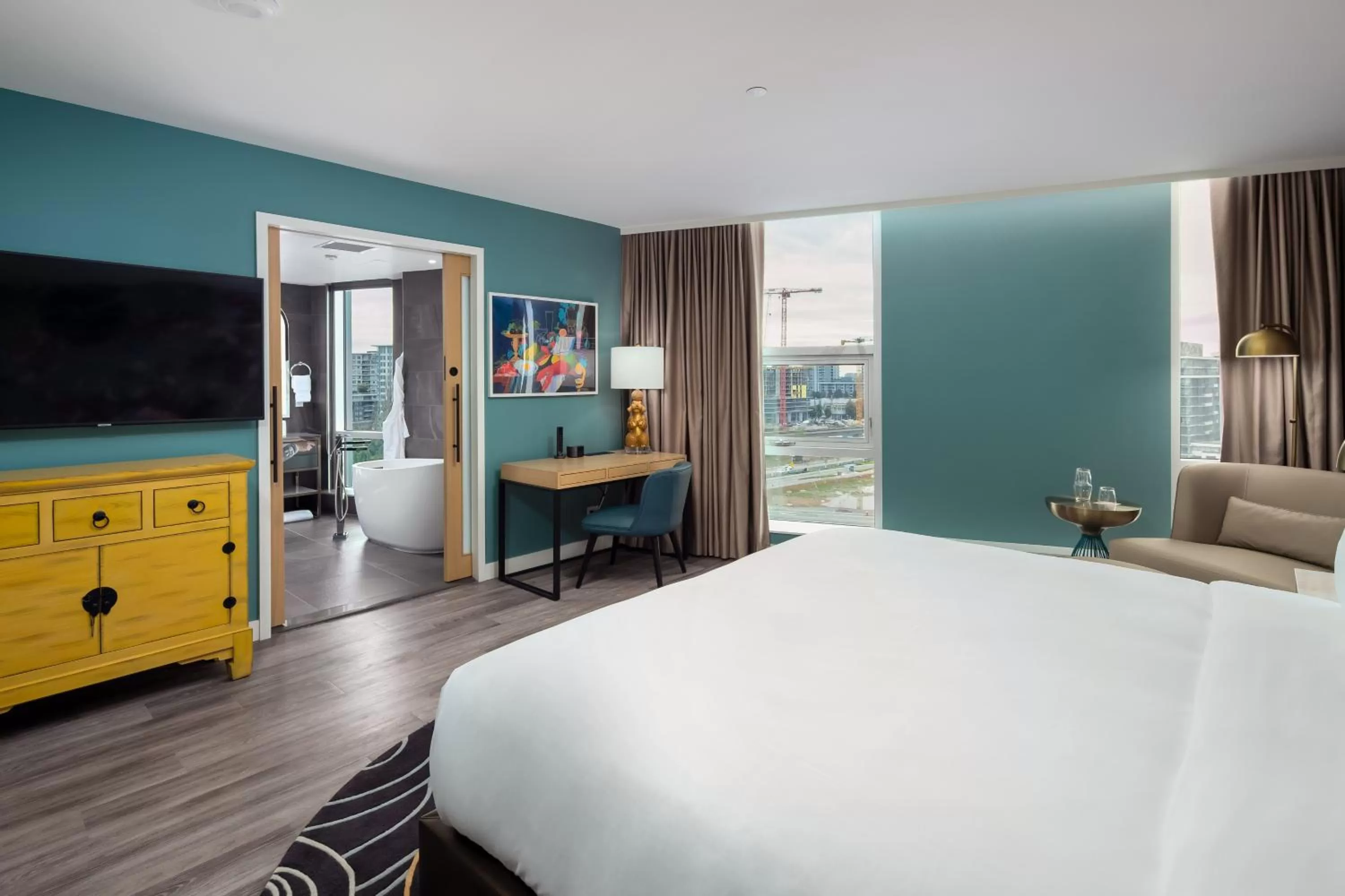 Bed in Versante Hotel