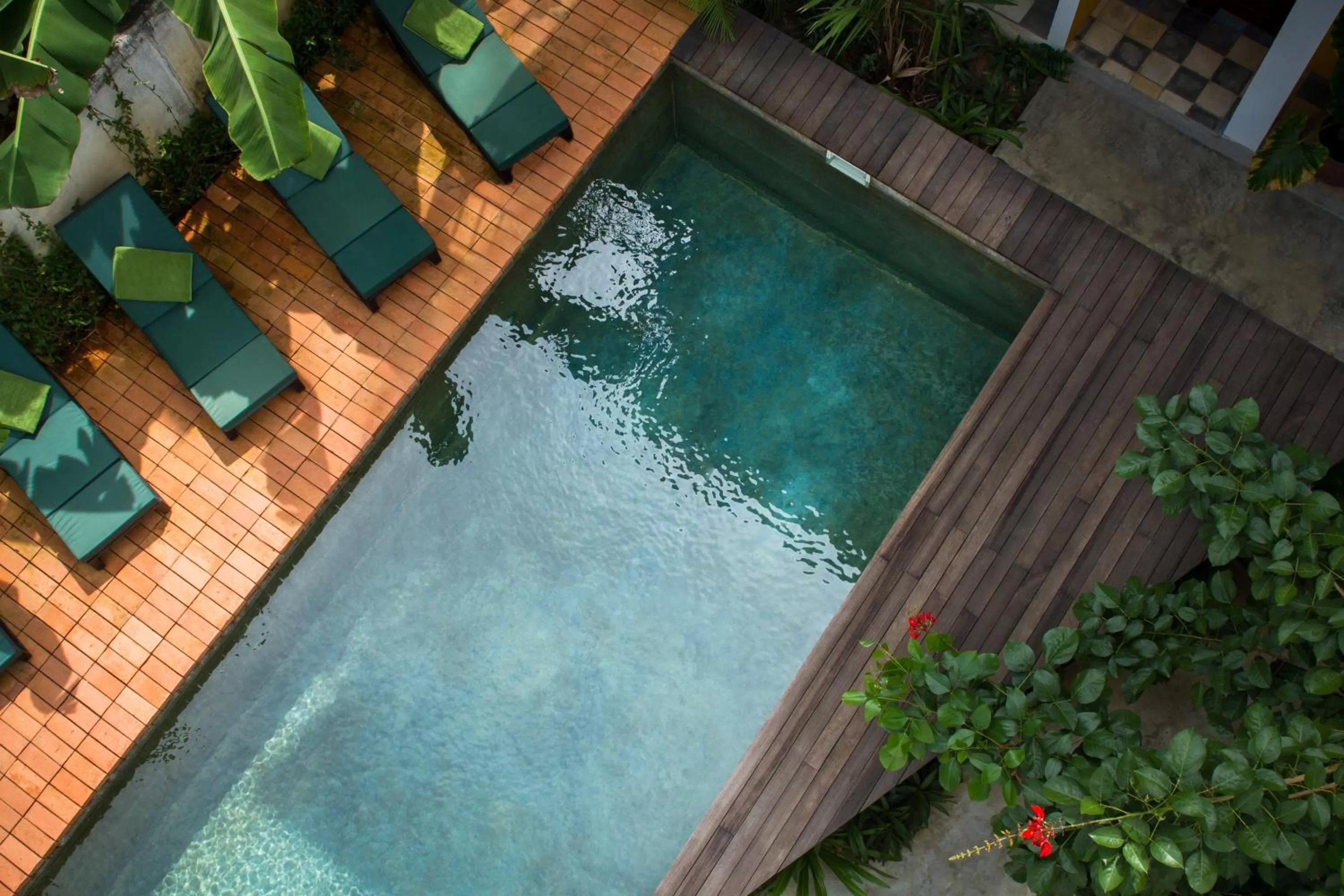 Swimming pool in Pages Rooms Hotel