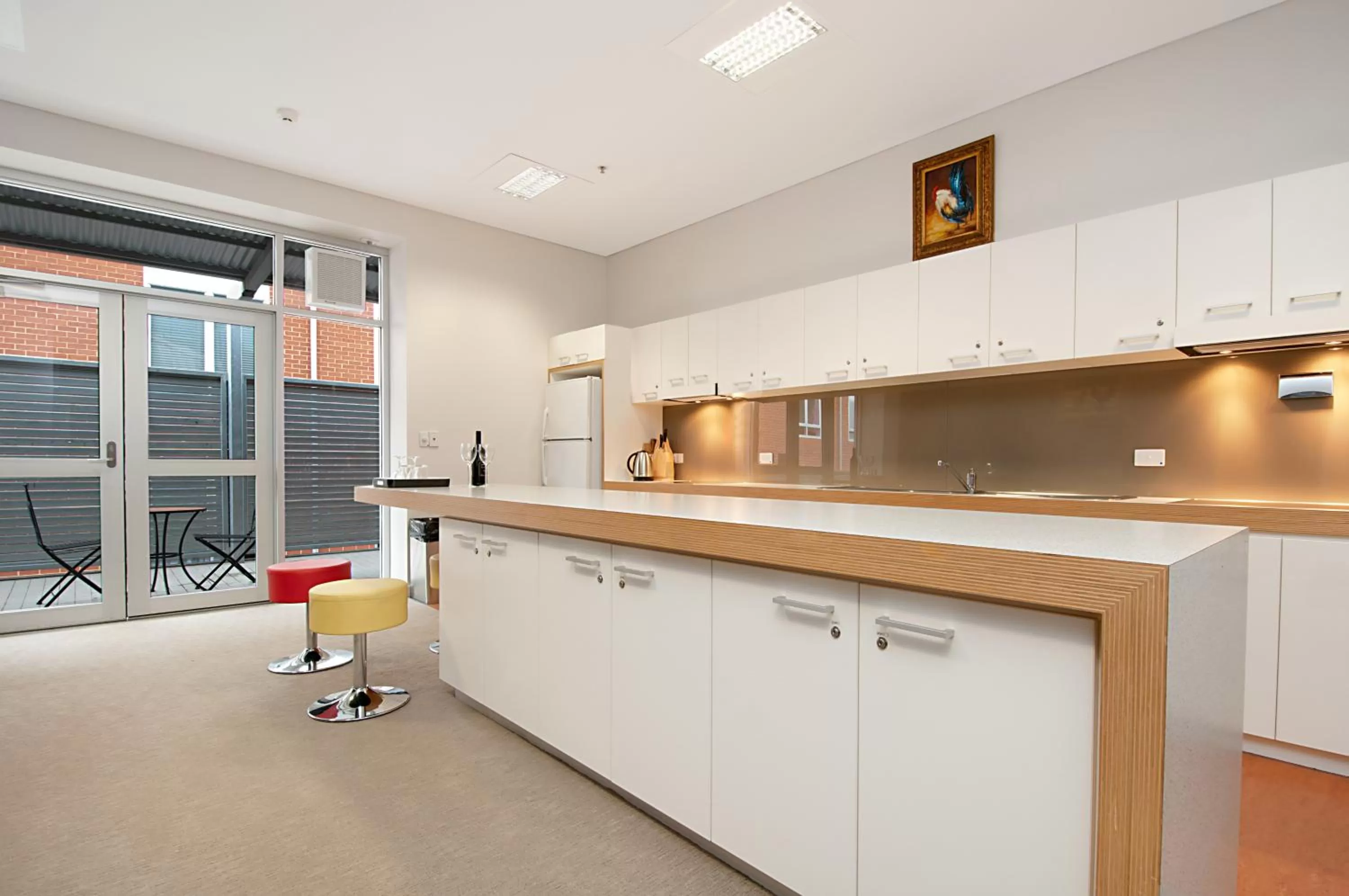 Kitchen or kitchenette in Adabco Boutique Hotel Adelaide