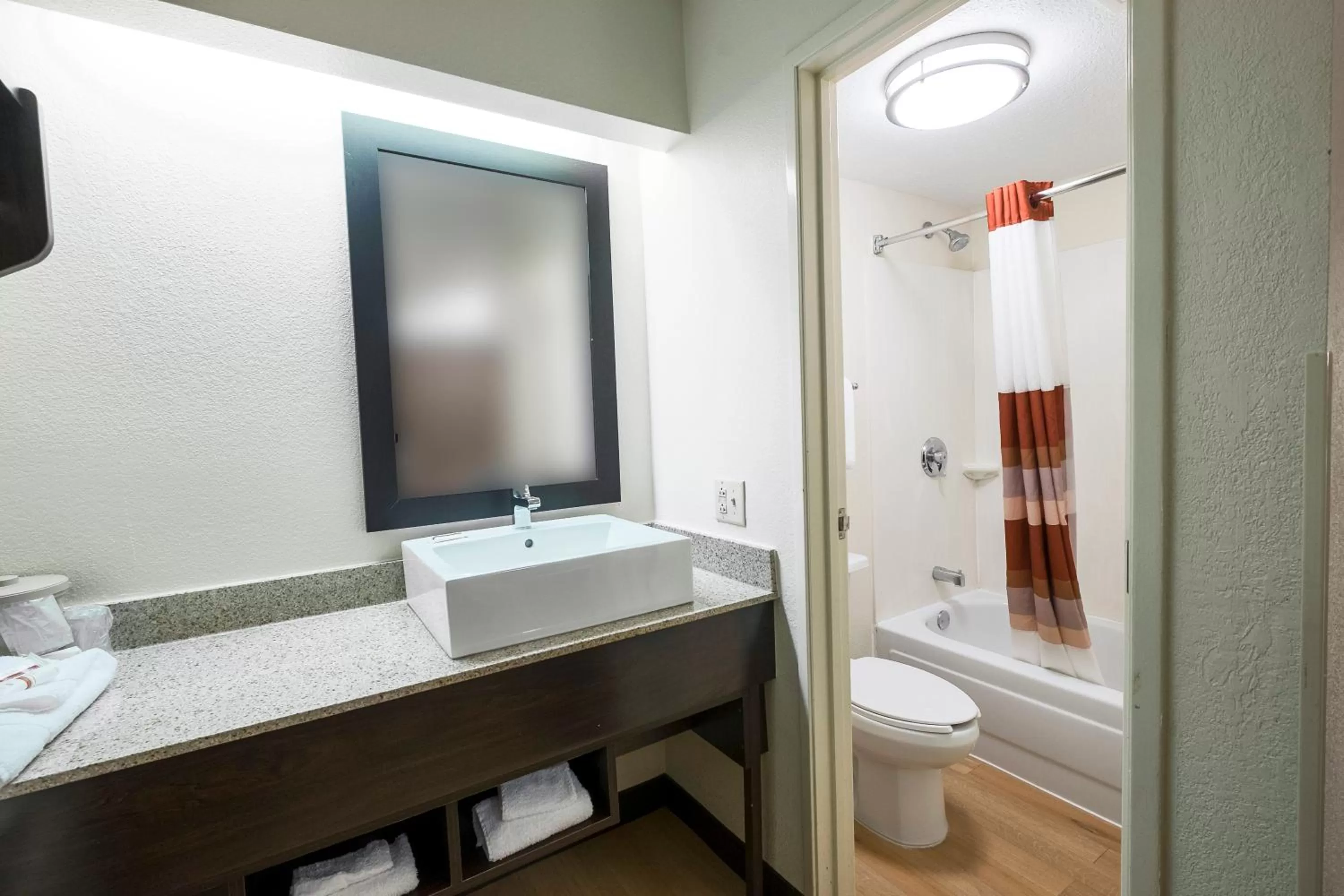 Bathroom in Red Roof Inn PLUS+ West Springfield