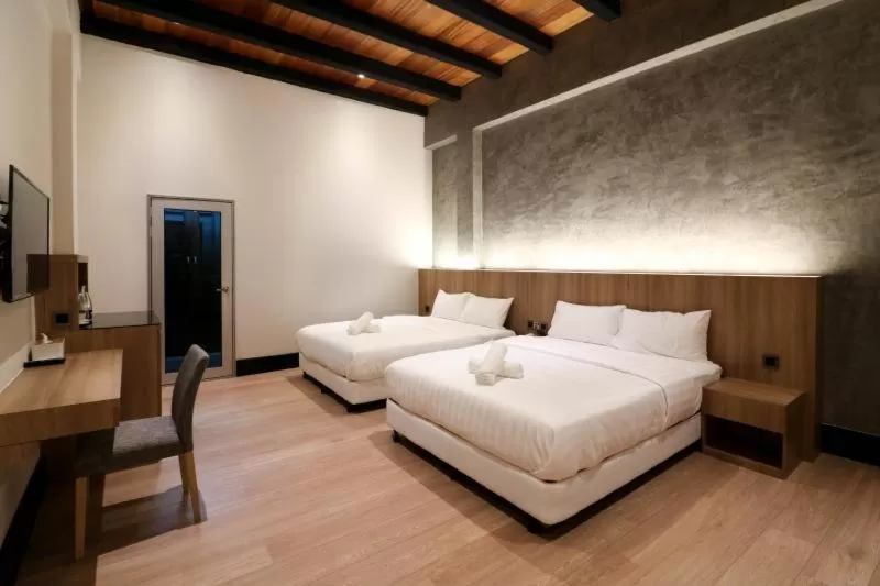 Bed in The NINES HOTEL Malacca