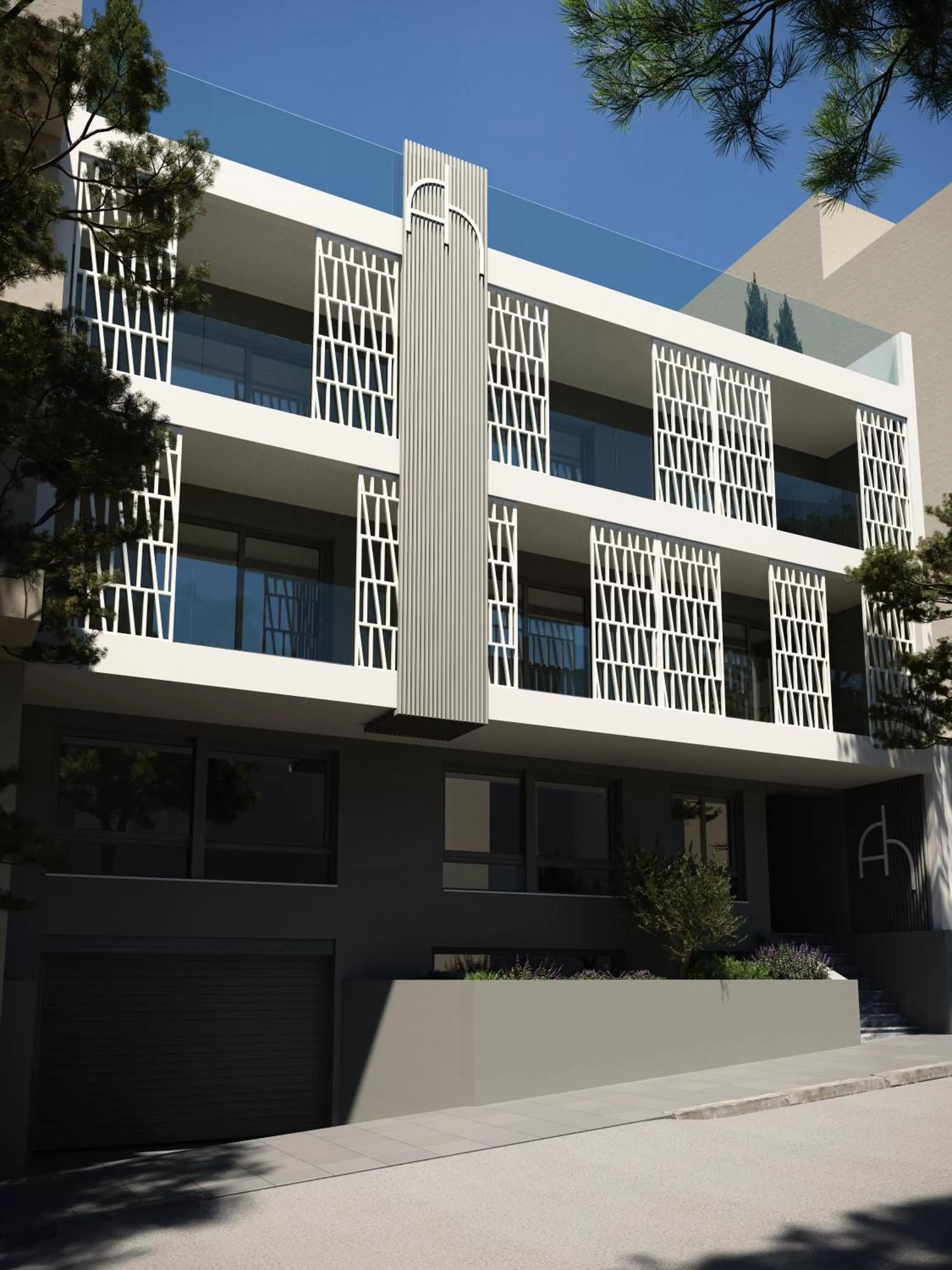 Property building in Athens Hill Luxury Apartments