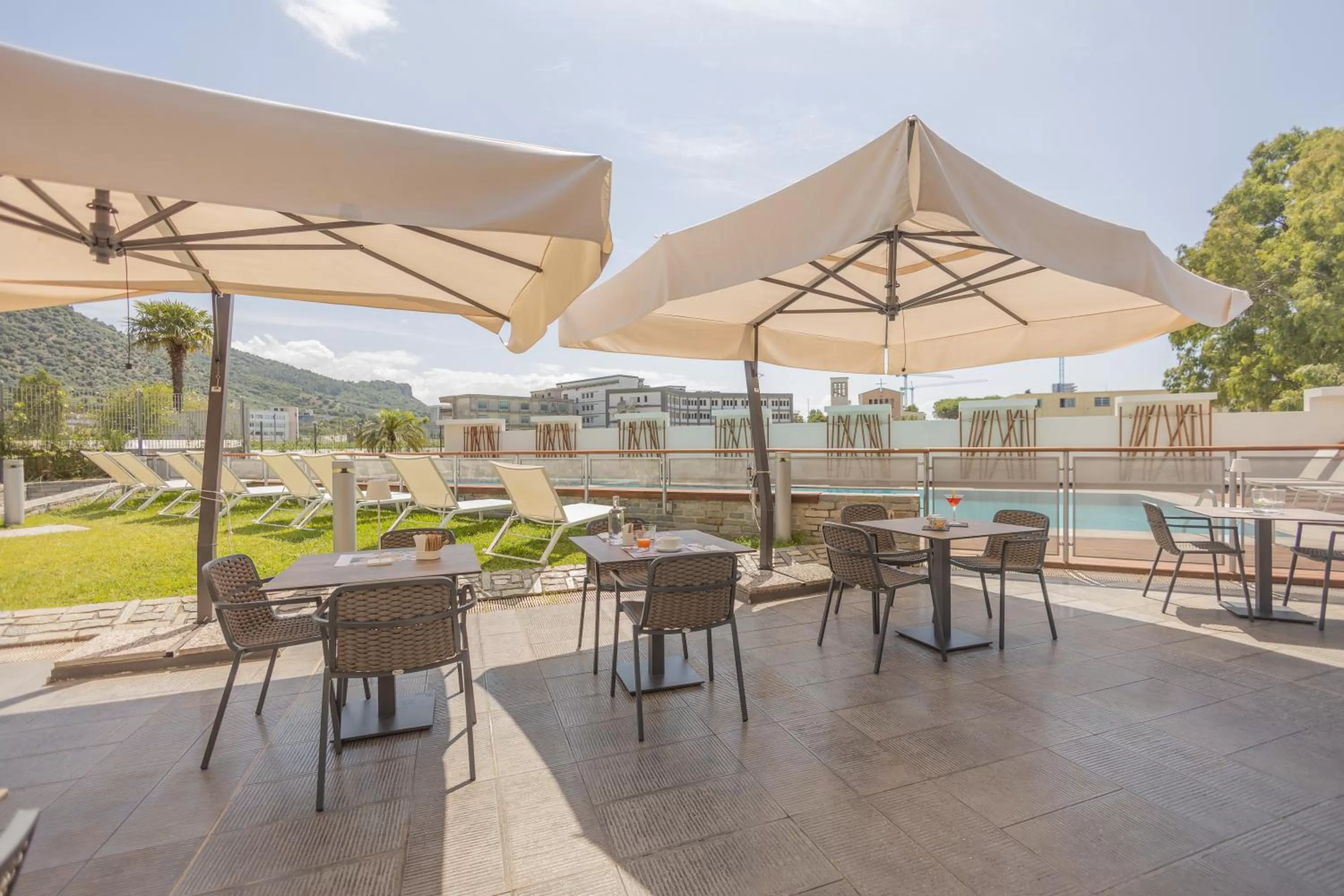 Garden in Novotel Salerno Est Arechi