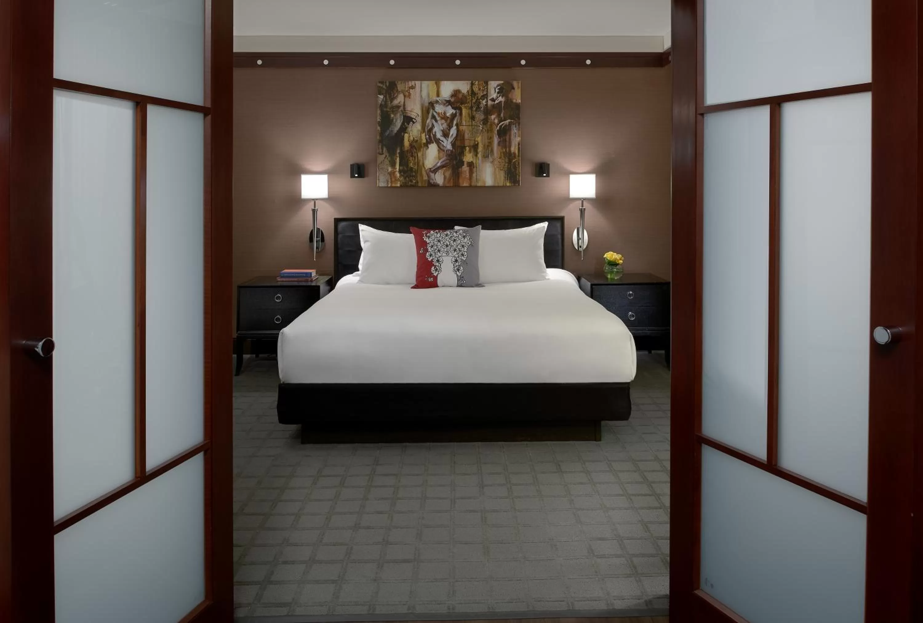 Bedroom, Bed in Sofitel Philadelphia at Rittenhouse Square