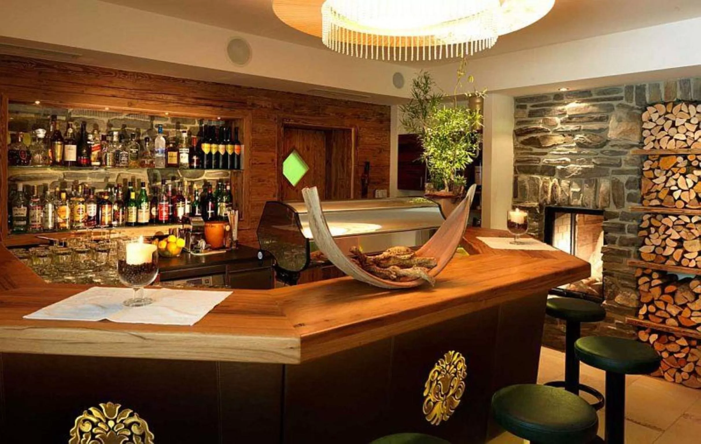 Lounge or bar in Hotel Kaprunerhof