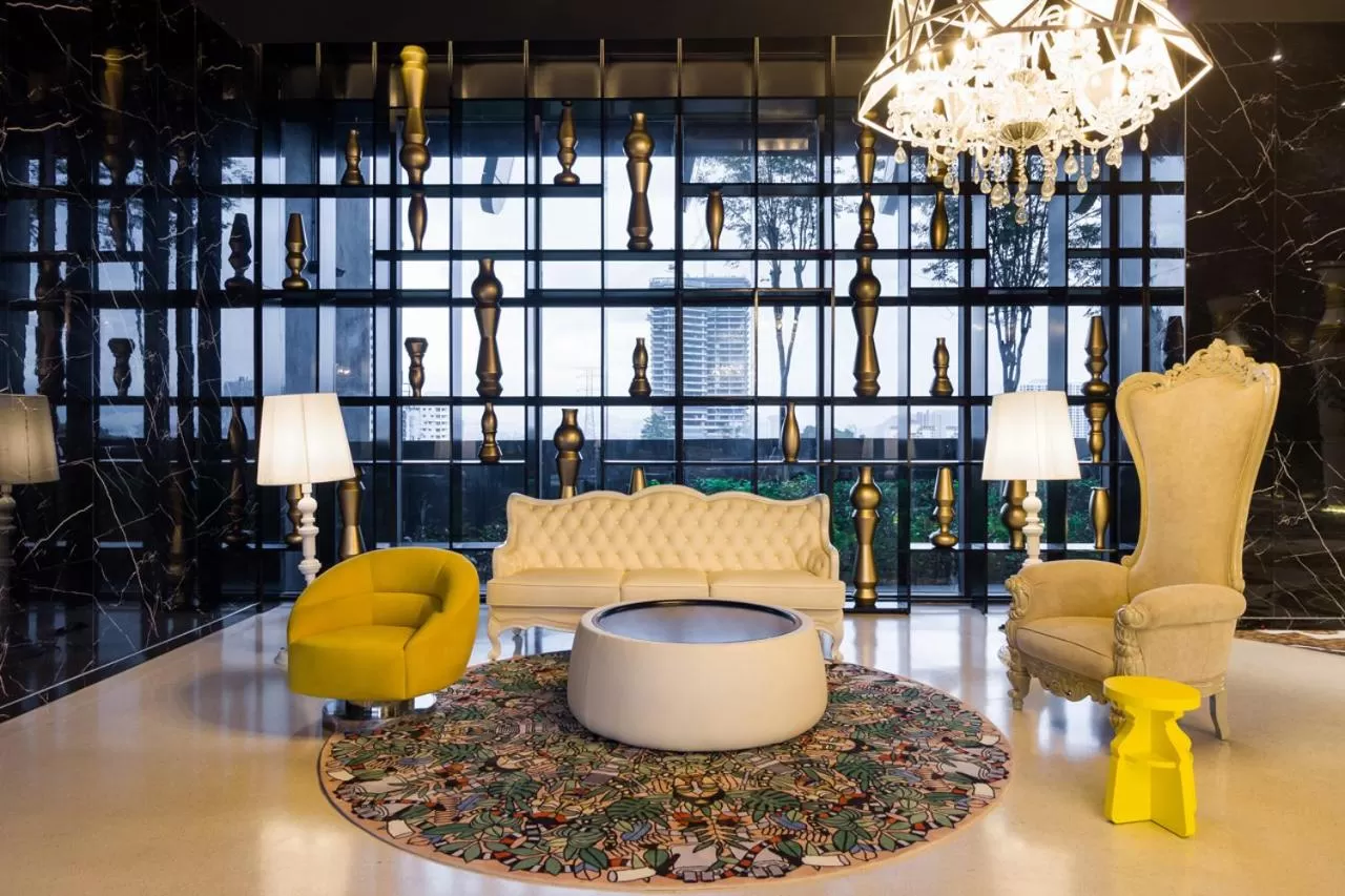 Seating area in Arte Mont Kiara Hotel Suite