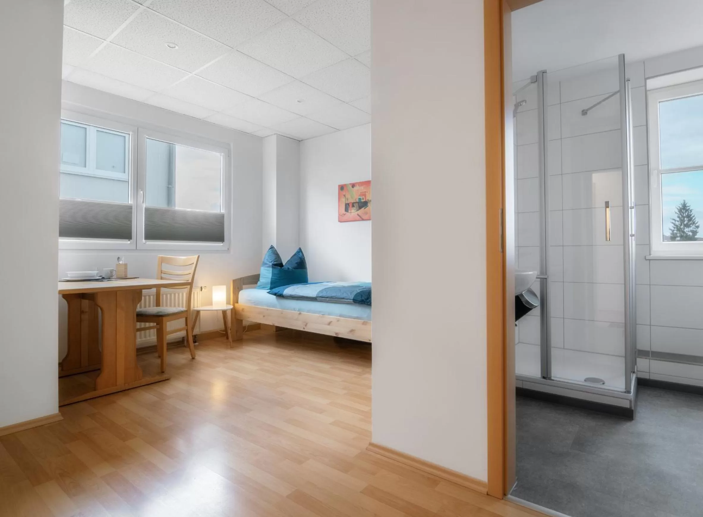 Bed in Pension Schweizer