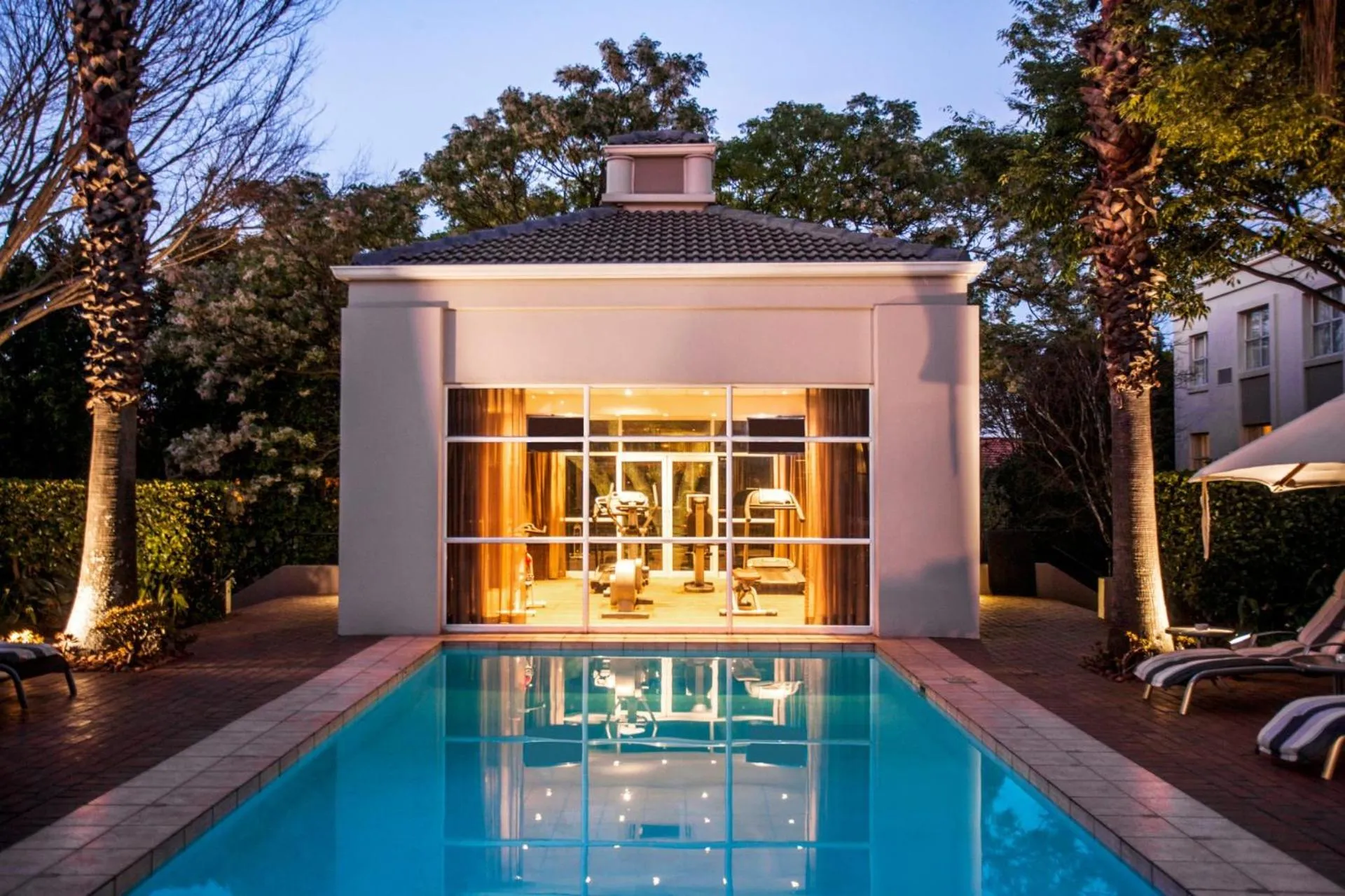 Swimming pool in Garden Court Morningside Sandton