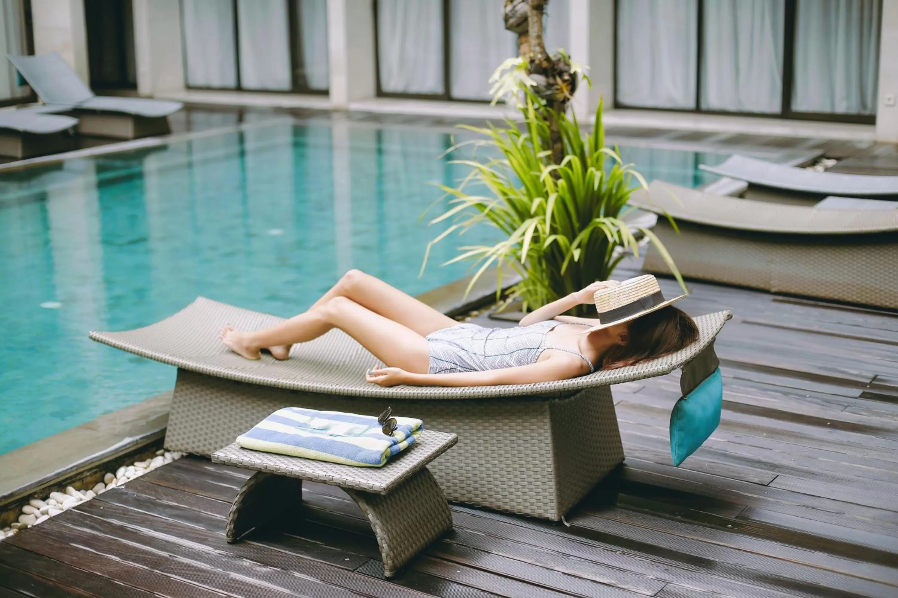 Guests in Hotel Terrace at Kuta