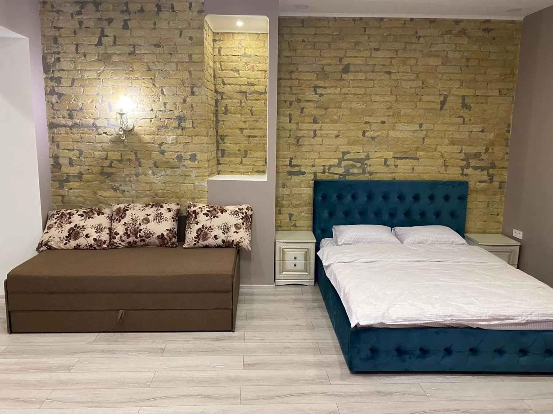 Bed in Heart Kyiv Apart-Hotel