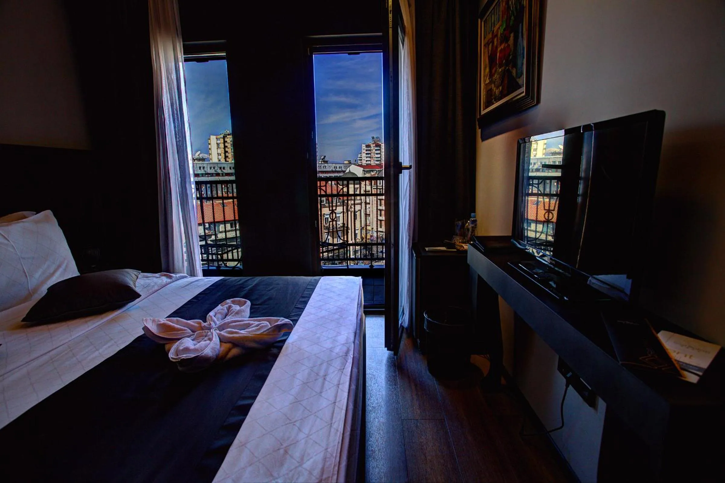 Bed in Solun Hotel & SPA