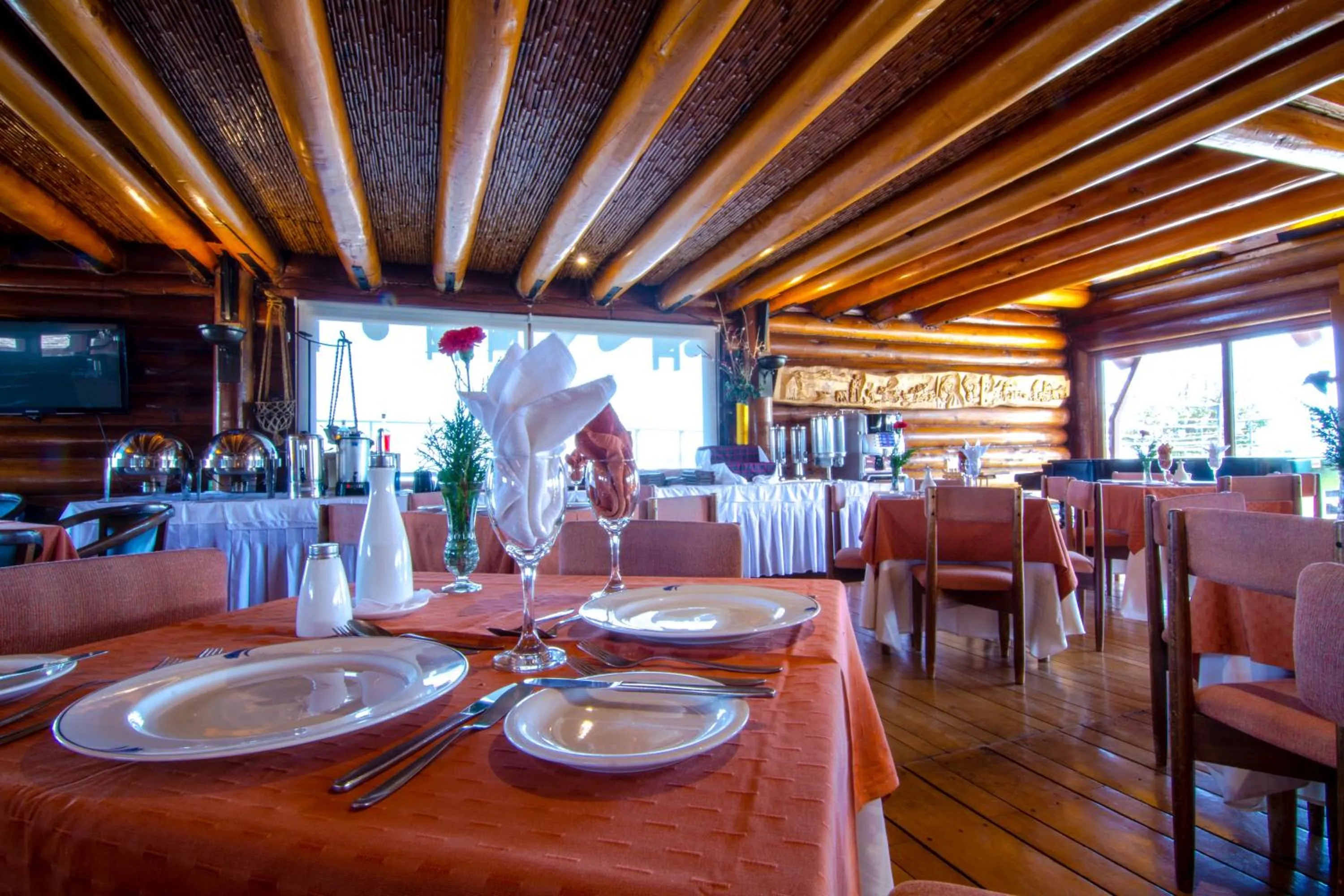 Decorative detail in Panamericana Hotel Ancud