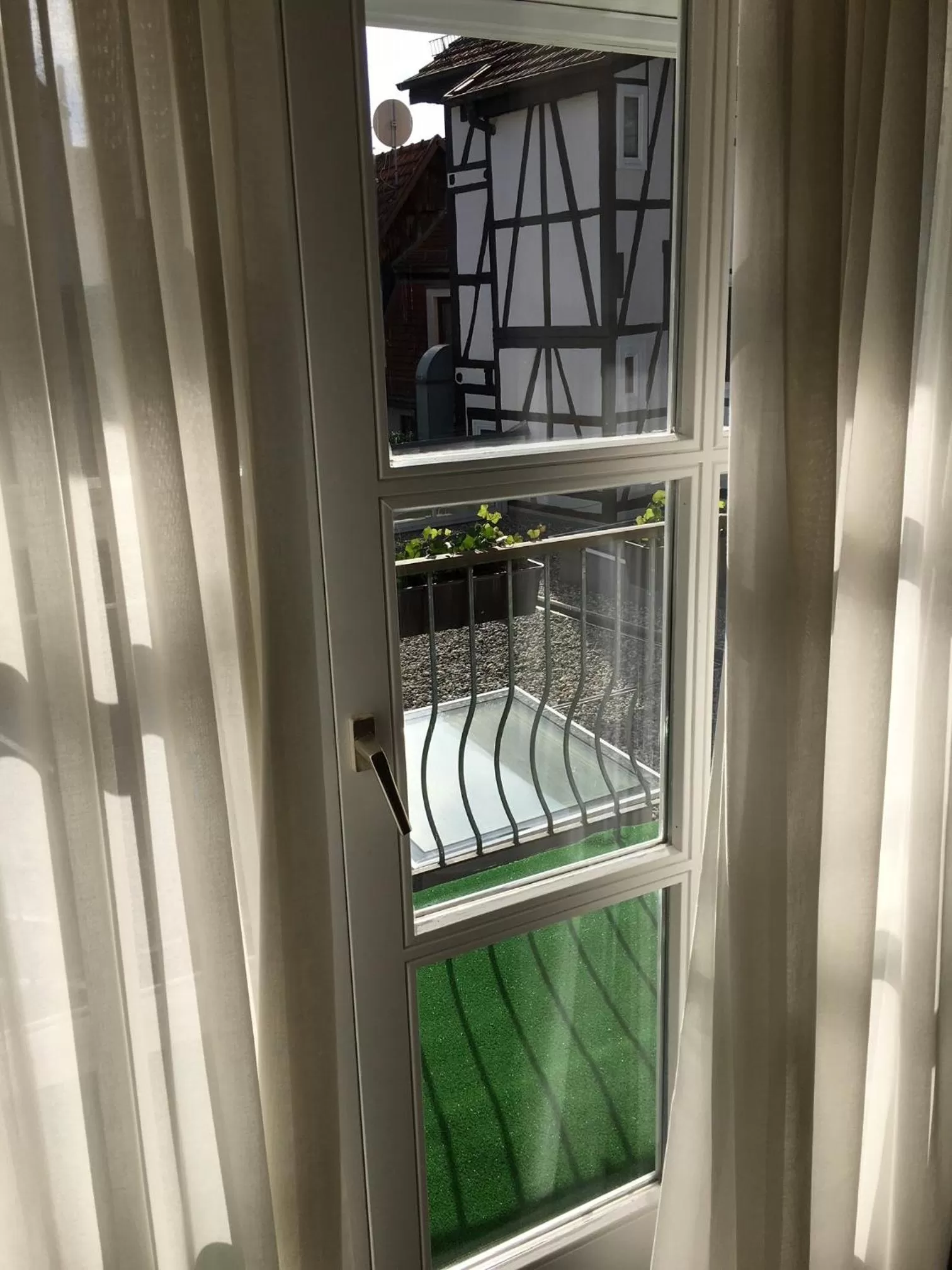 Inner courtyard view in Hotel am Schloss