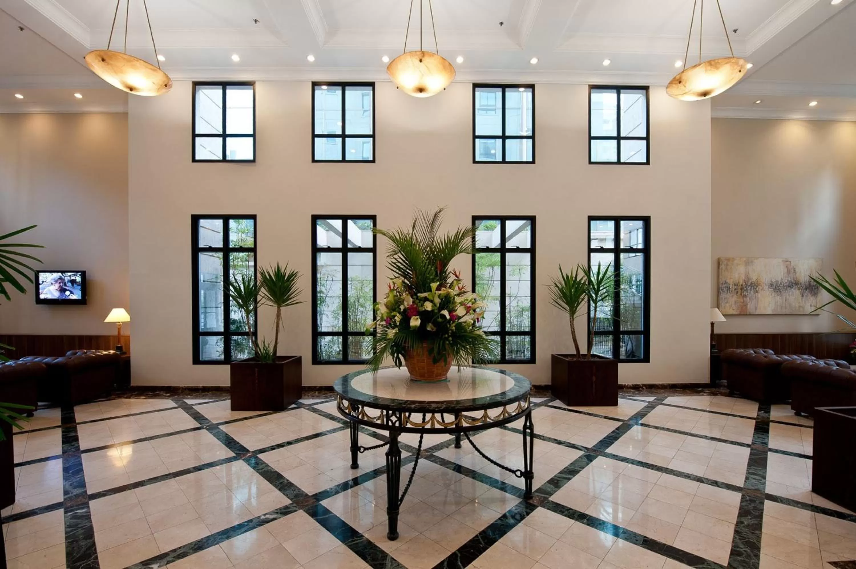 Lobby or reception in Mercure Sao Paulo Pinheiros