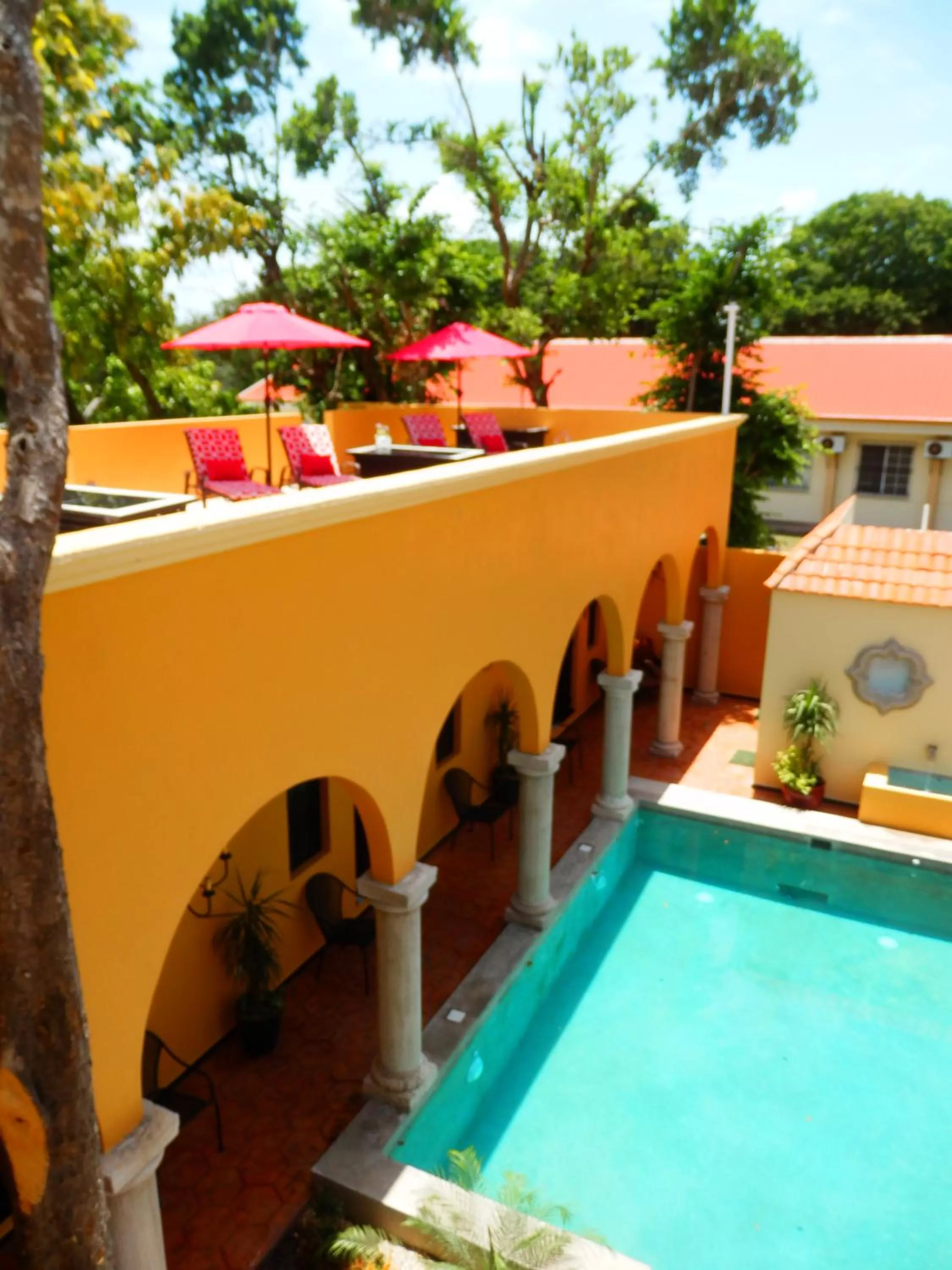 Pool View in Ochenta Y Dos Bed & Breakfast & Spa