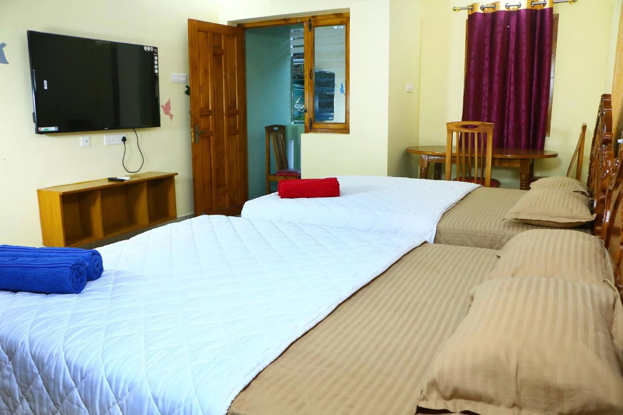 View (from property/room), Bed in Bluetique Beach House