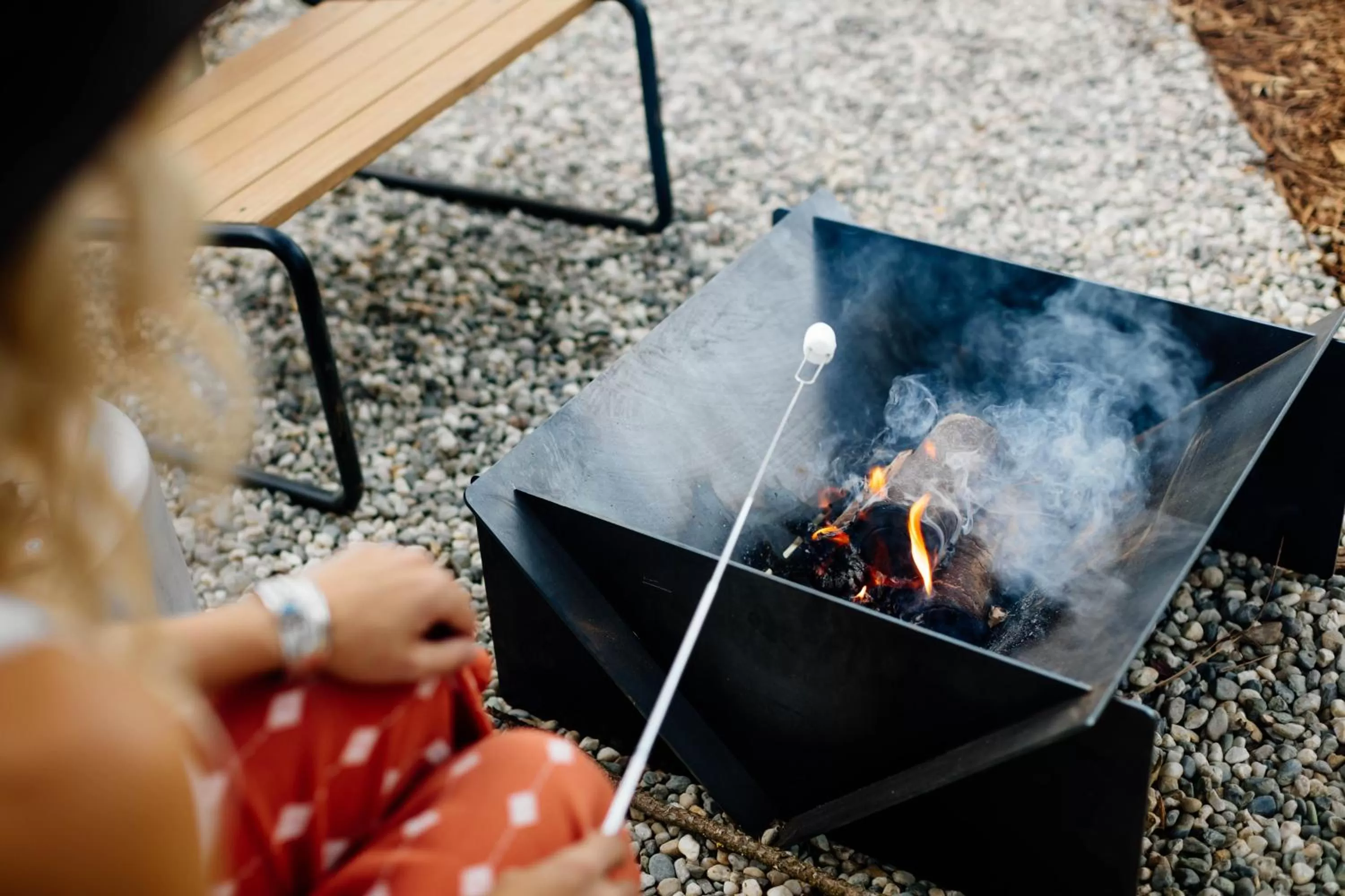 BBQ facilities in AutoCamp Yosemite